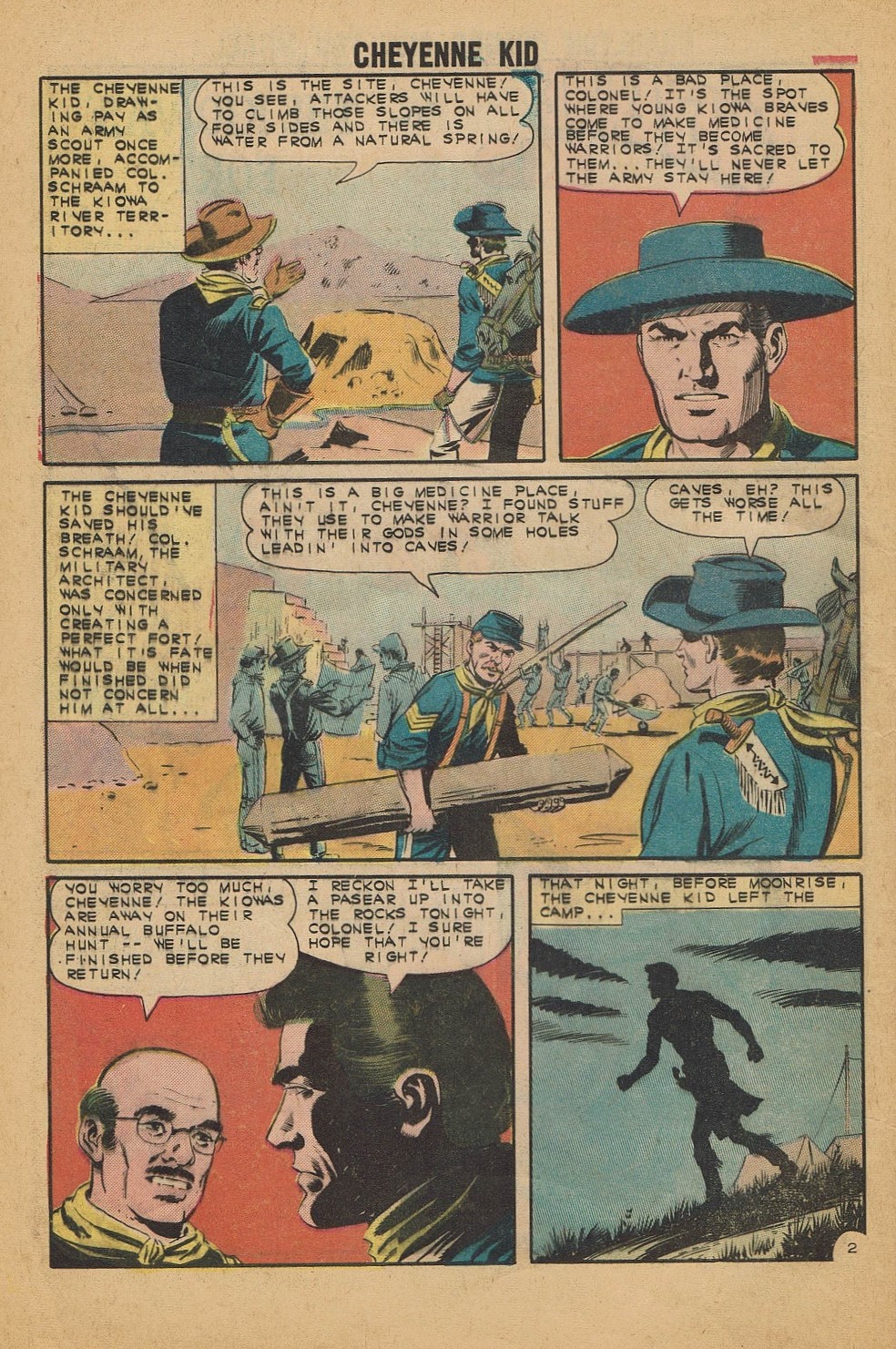 Read online Cheyenne Kid comic -  Issue #36 - 4