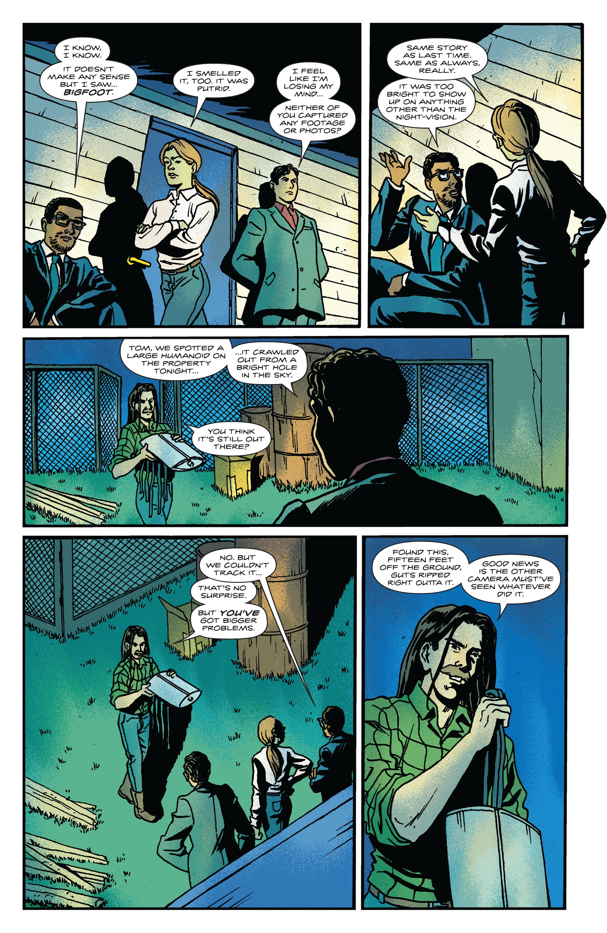 Read online Hunt for the Skinwalker comic -  Issue #4 - 21