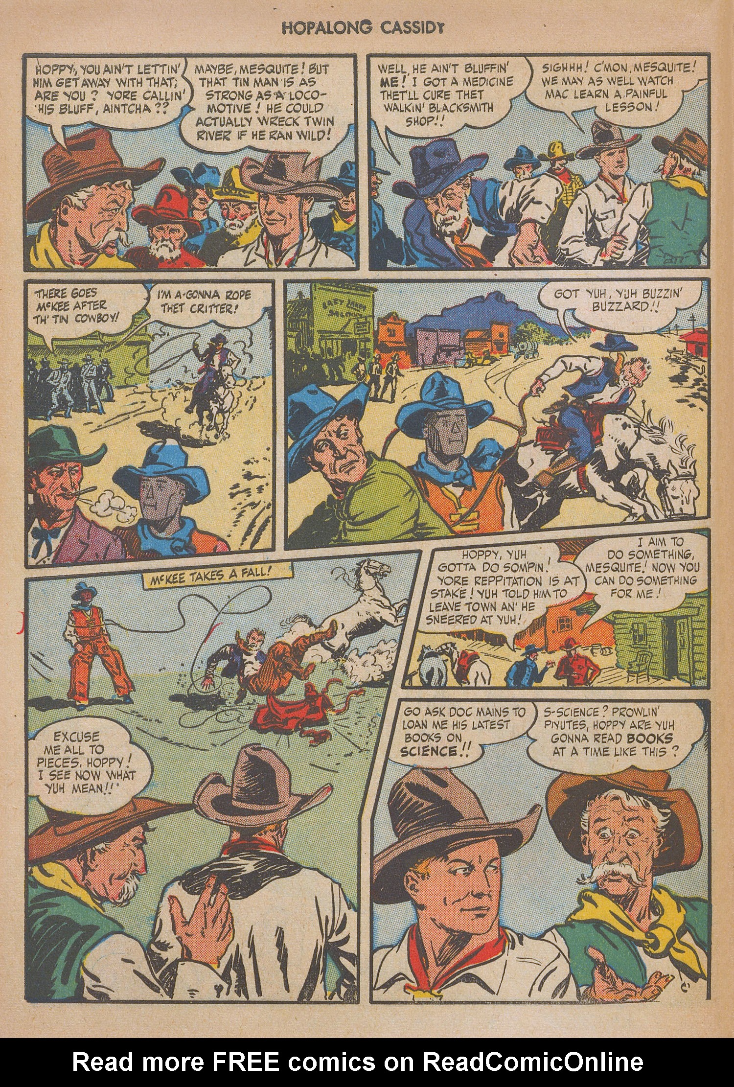 Read online Hopalong Cassidy comic -  Issue #2 - 48