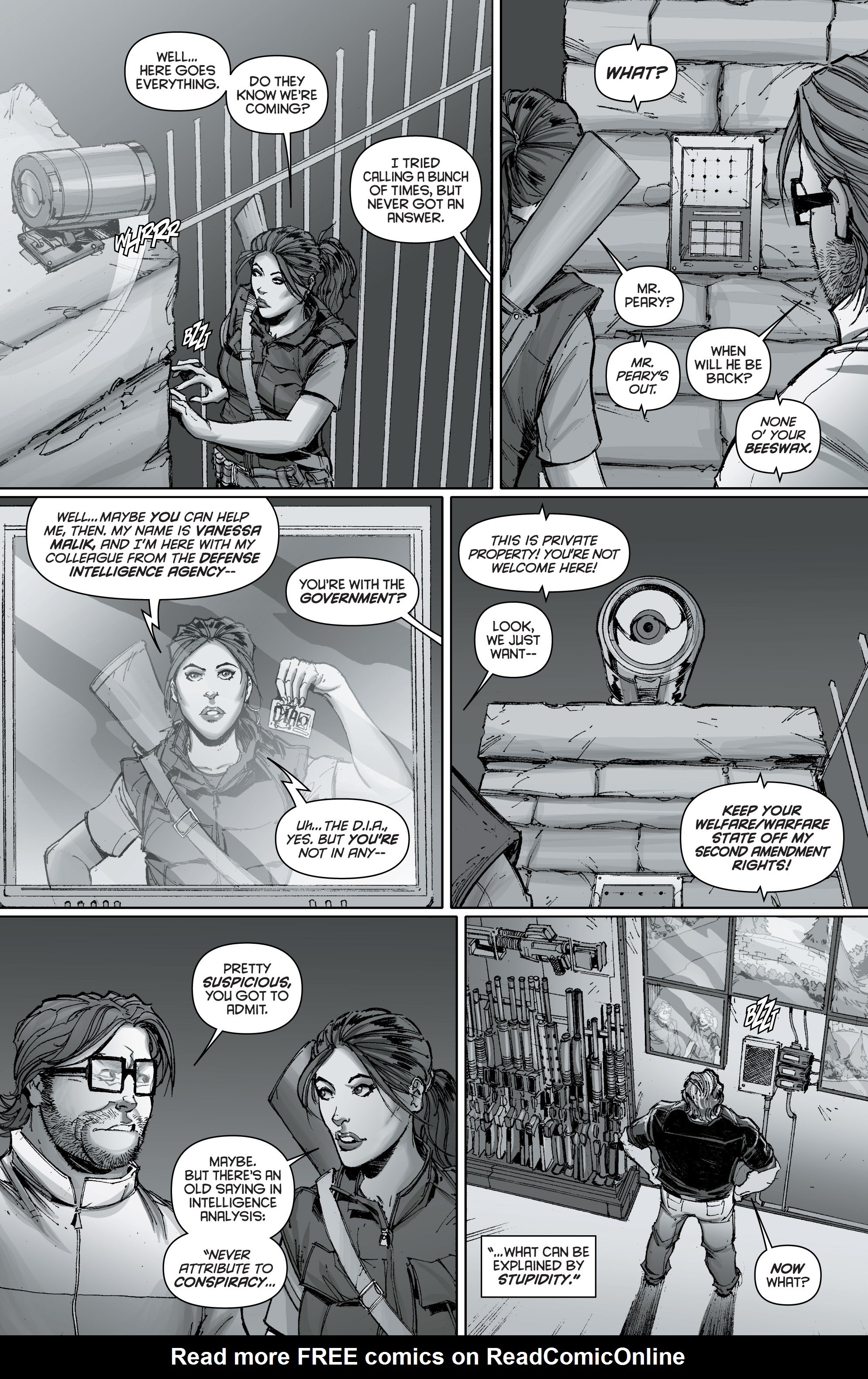 Read online The Mocking Dead comic -  Issue #4 - 9