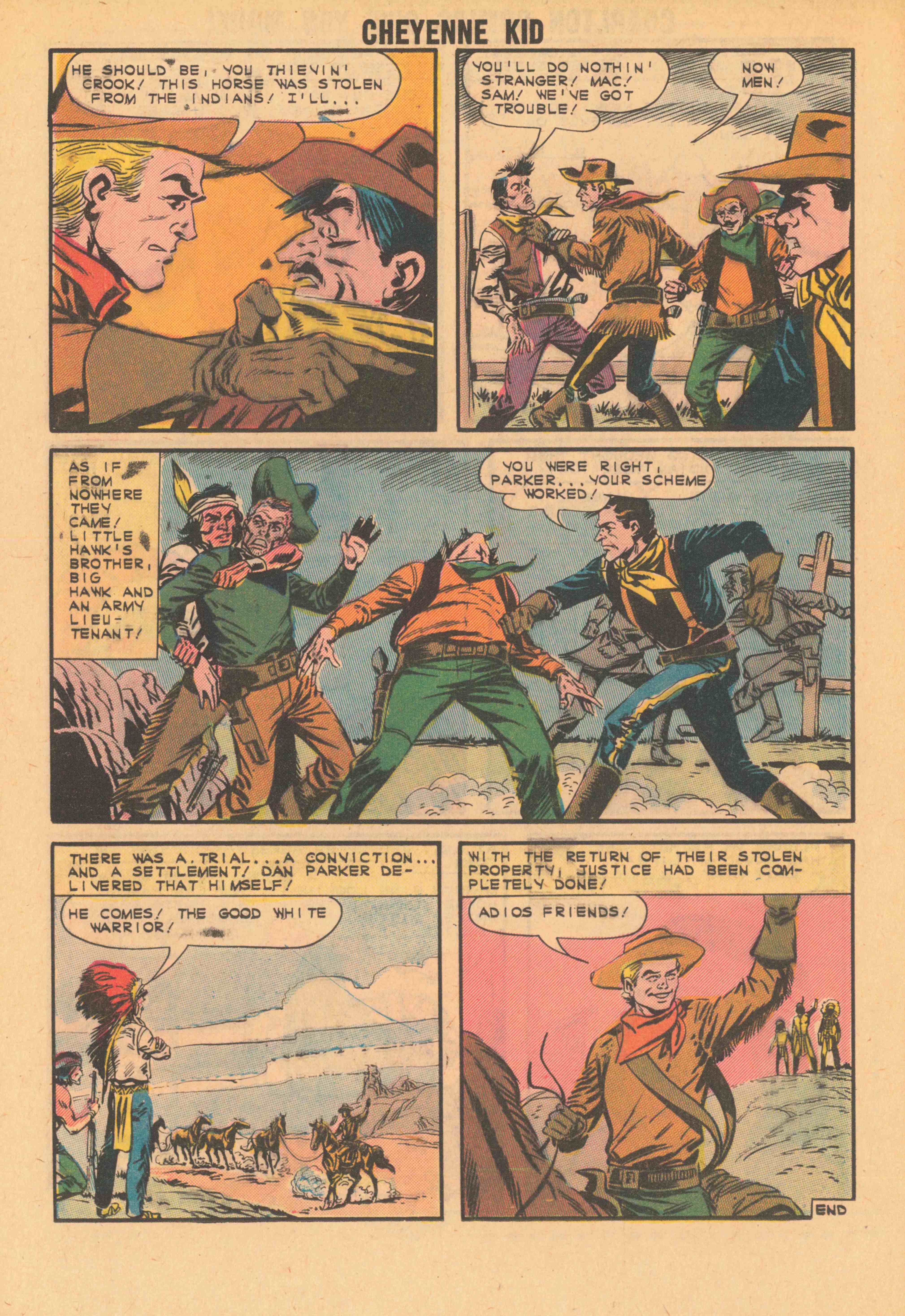 Read online Cheyenne Kid comic -  Issue #38 - 24