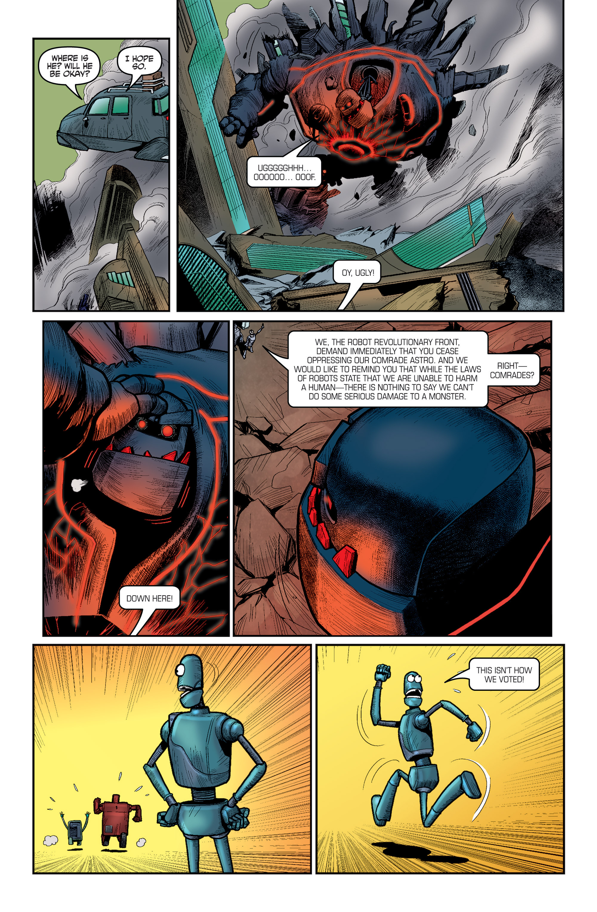 Read online Astro Boy: The Movie: Official Movie Adaptation comic -  Issue #4 - 14