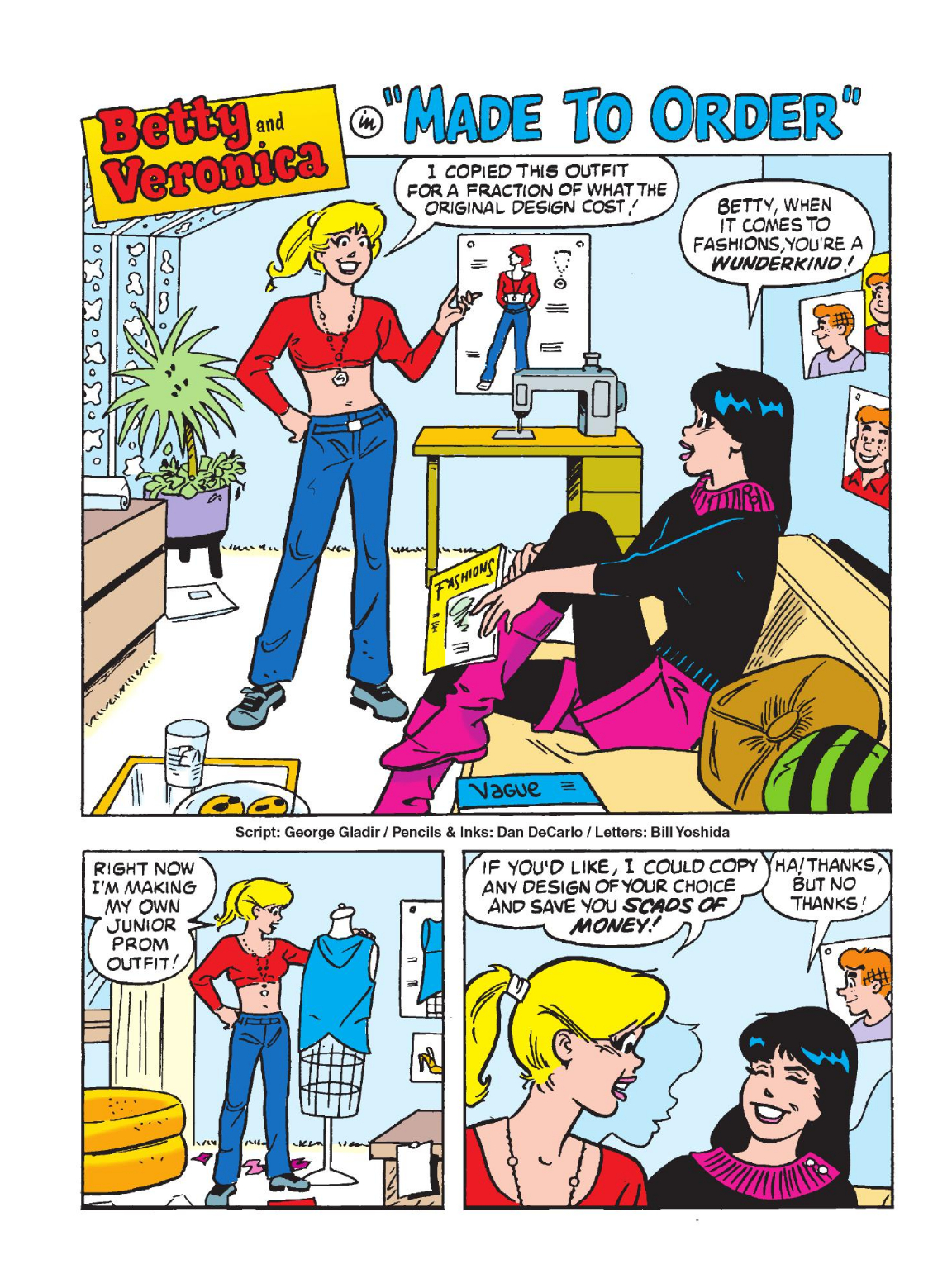 Read online World of Betty & Veronica Digest comic -  Issue #31 - 143