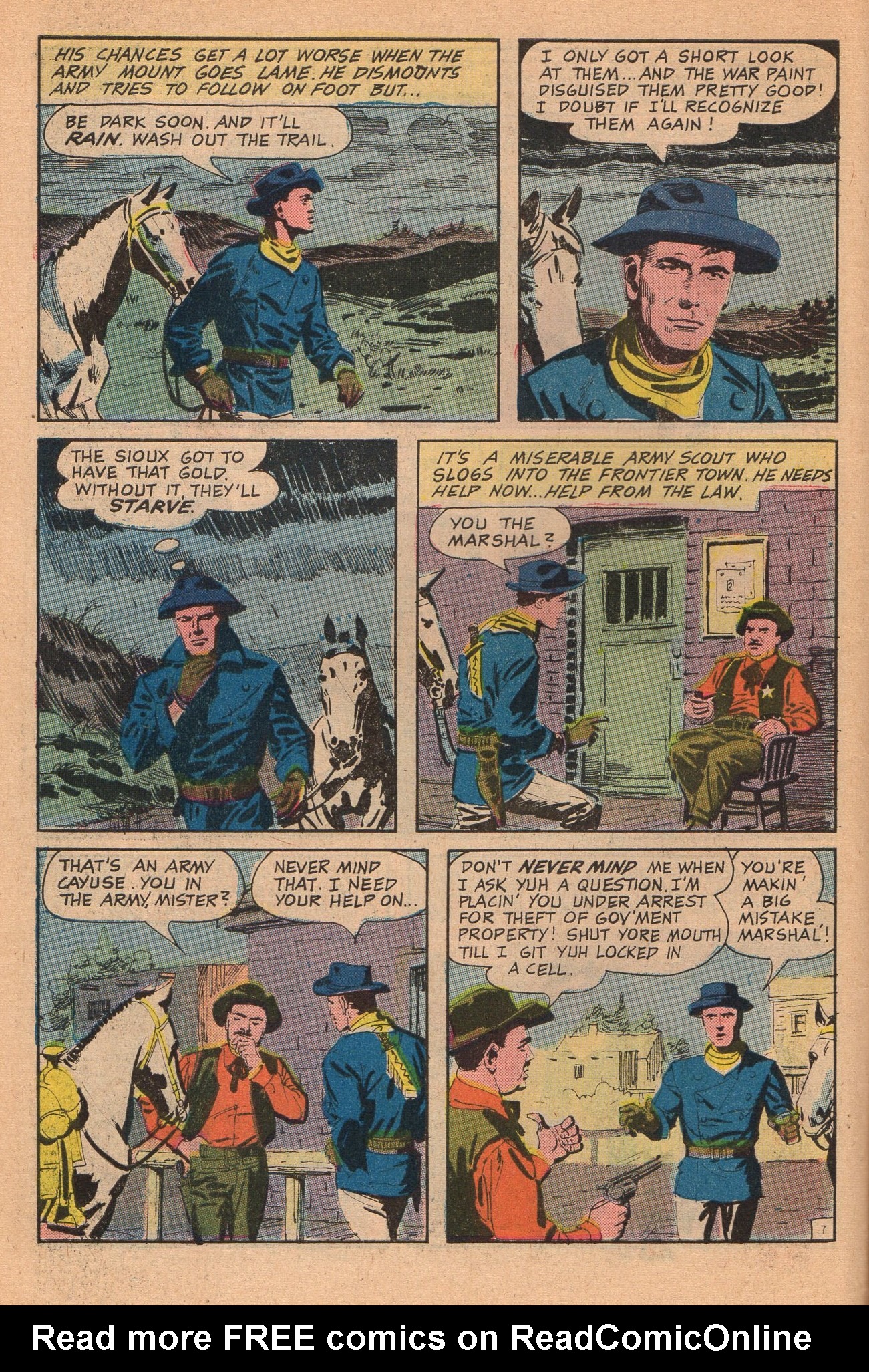 Read online Cheyenne Kid comic -  Issue #62 - 10