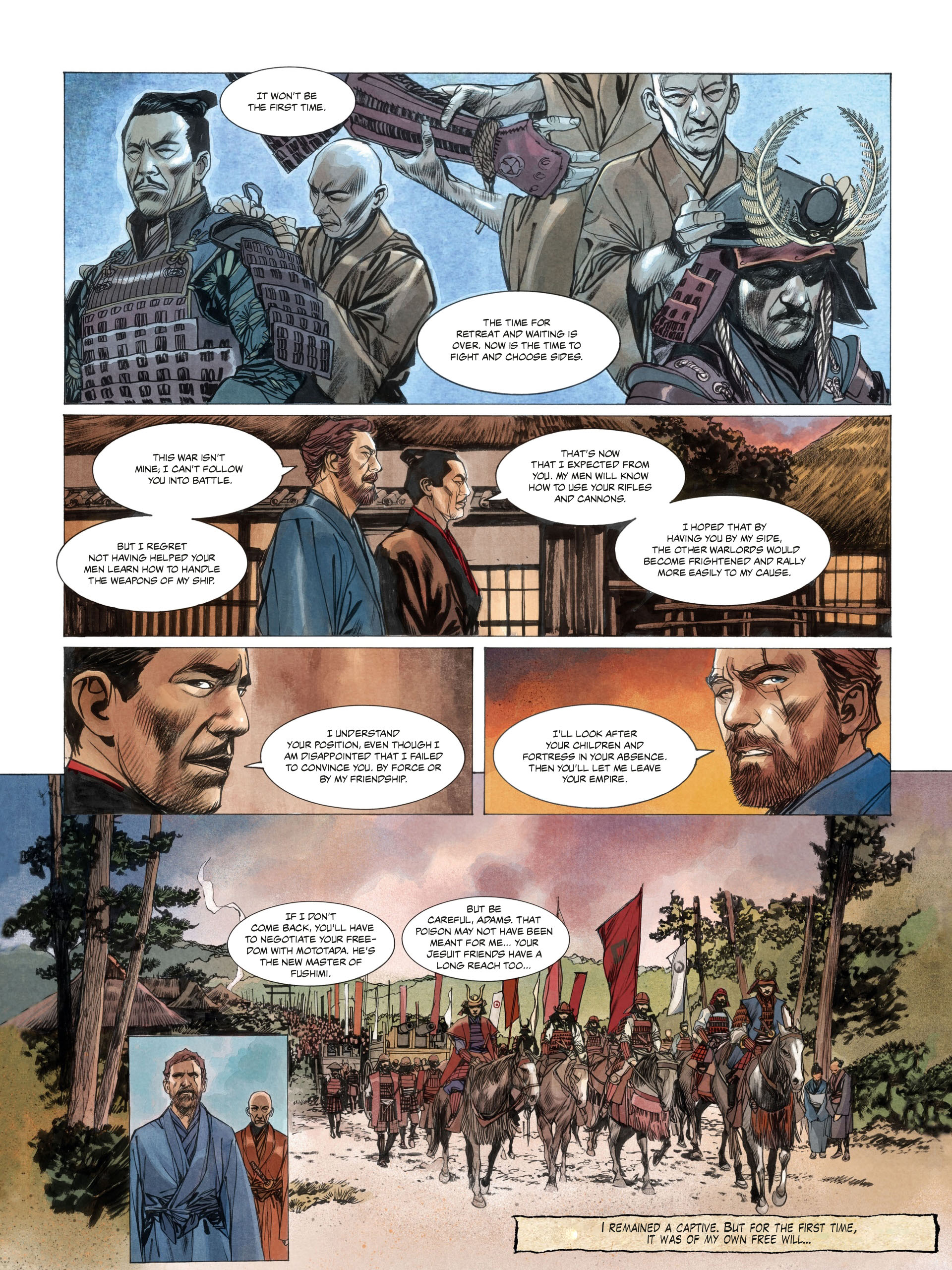 Read online William Adams, Samuraj comic -  Issue #2 - 32