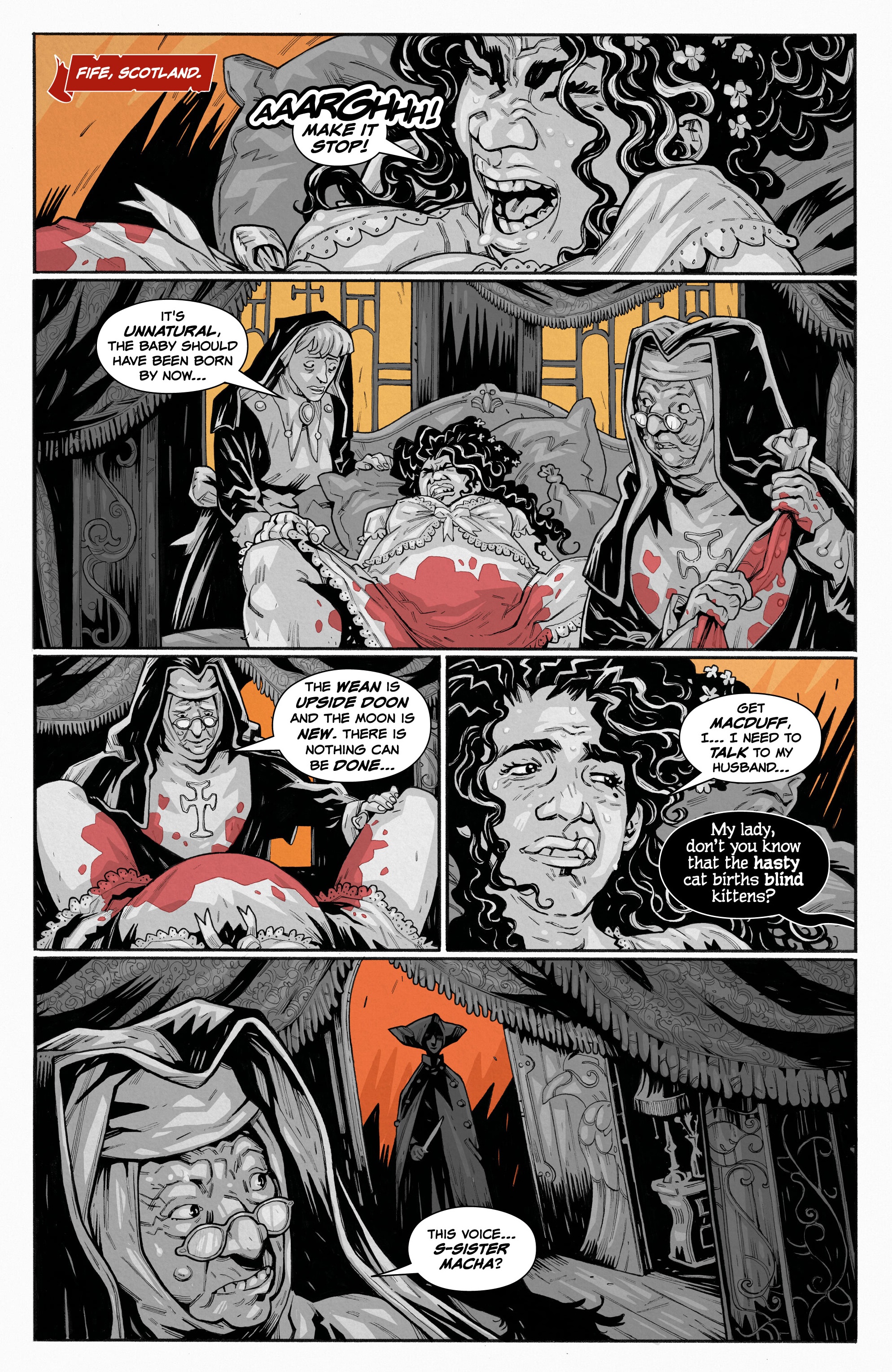 Read online Macbeth: A Tale of Horror comic -  Issue # TPB - 10