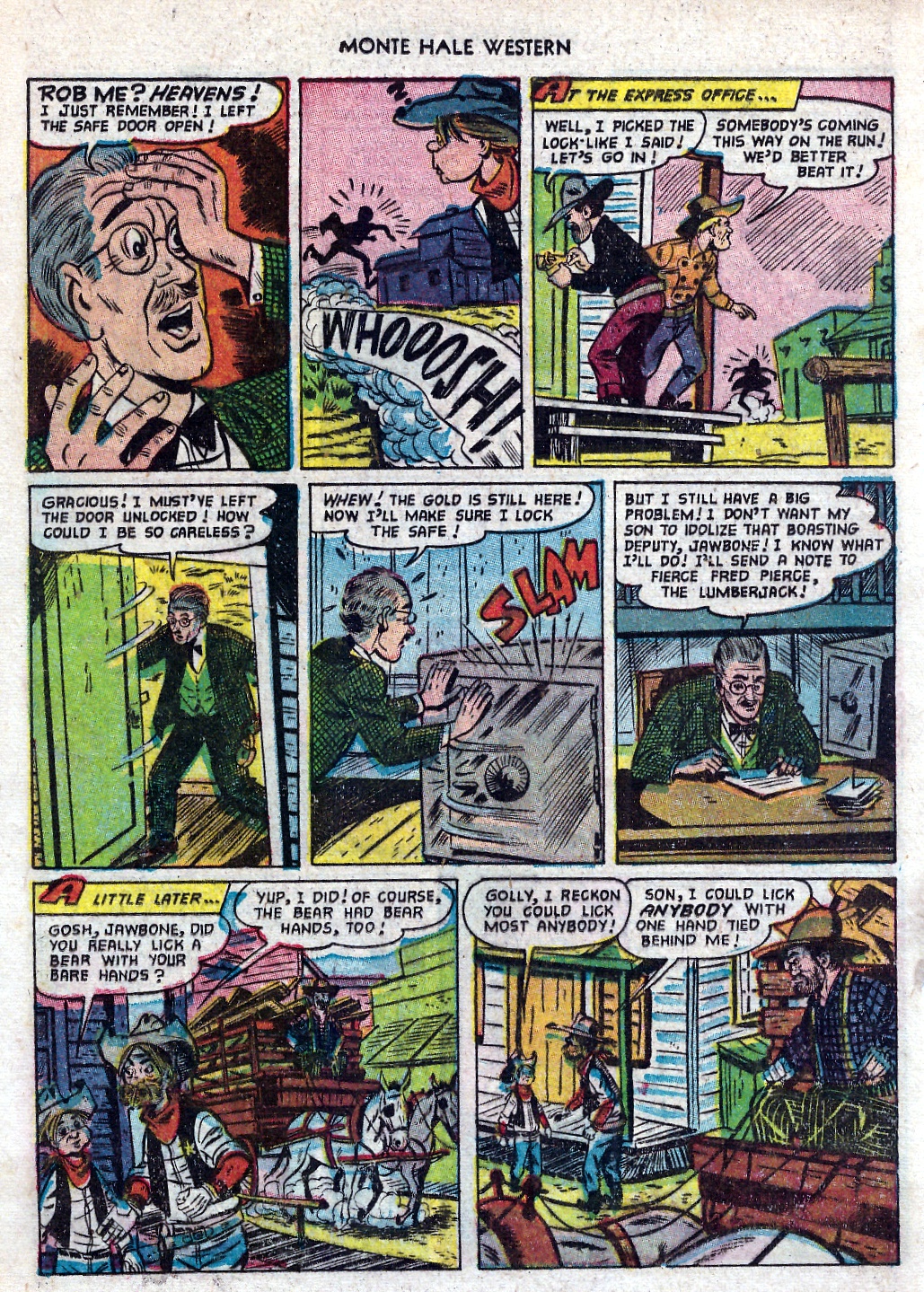 Read online Monte Hale Western comic -  Issue #82 - 24
