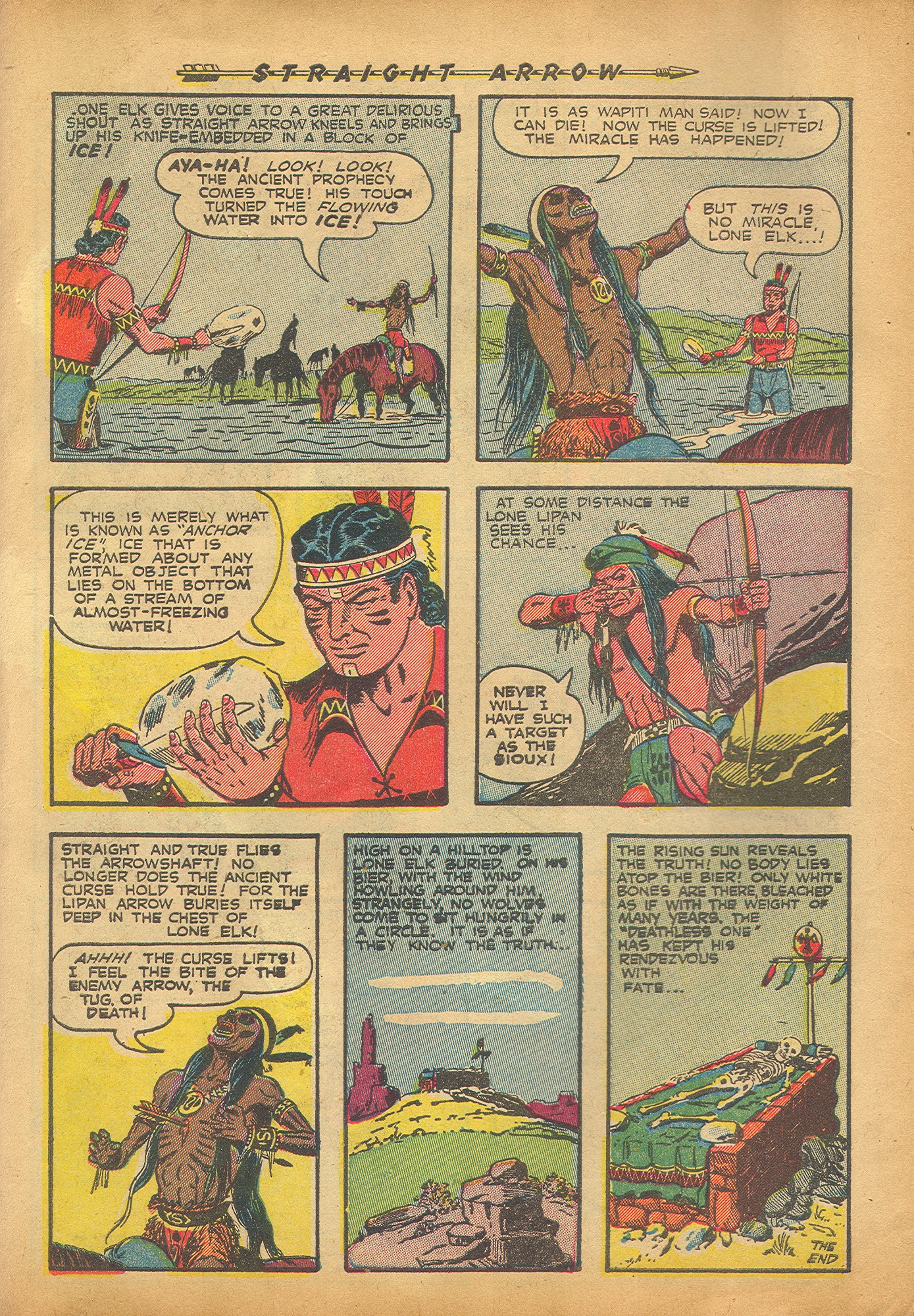 Read online Straight Arrow comic -  Issue #25 - 10