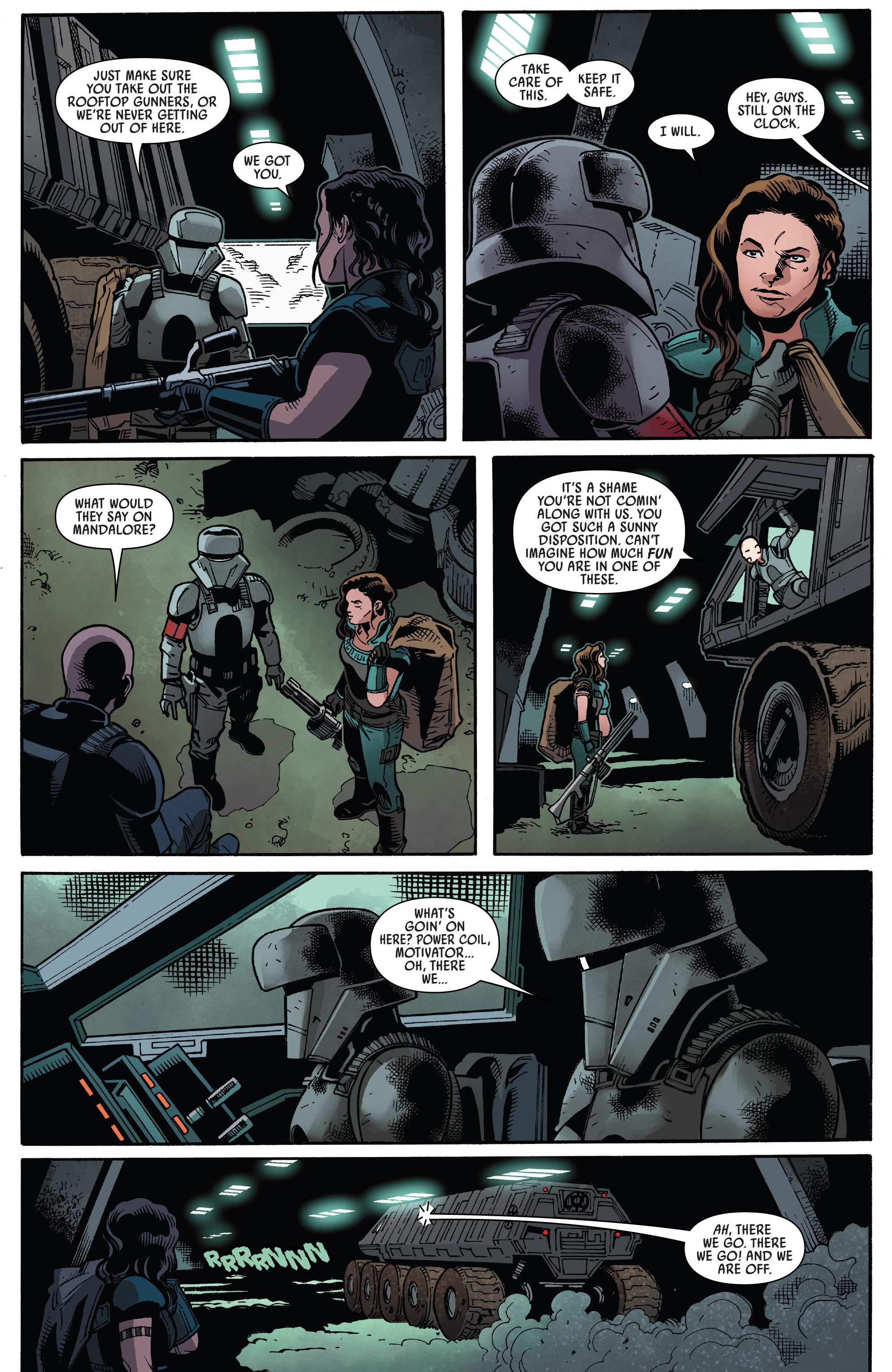 Read online Star Wars: The Mandalorian Season 2 comic -  Issue #7 - 10