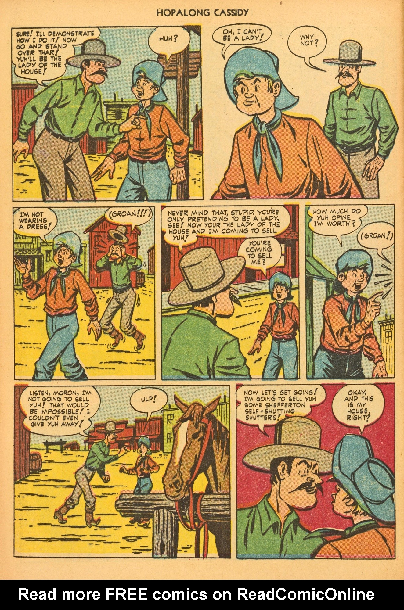 Read online Hopalong Cassidy comic -  Issue #62 - 32