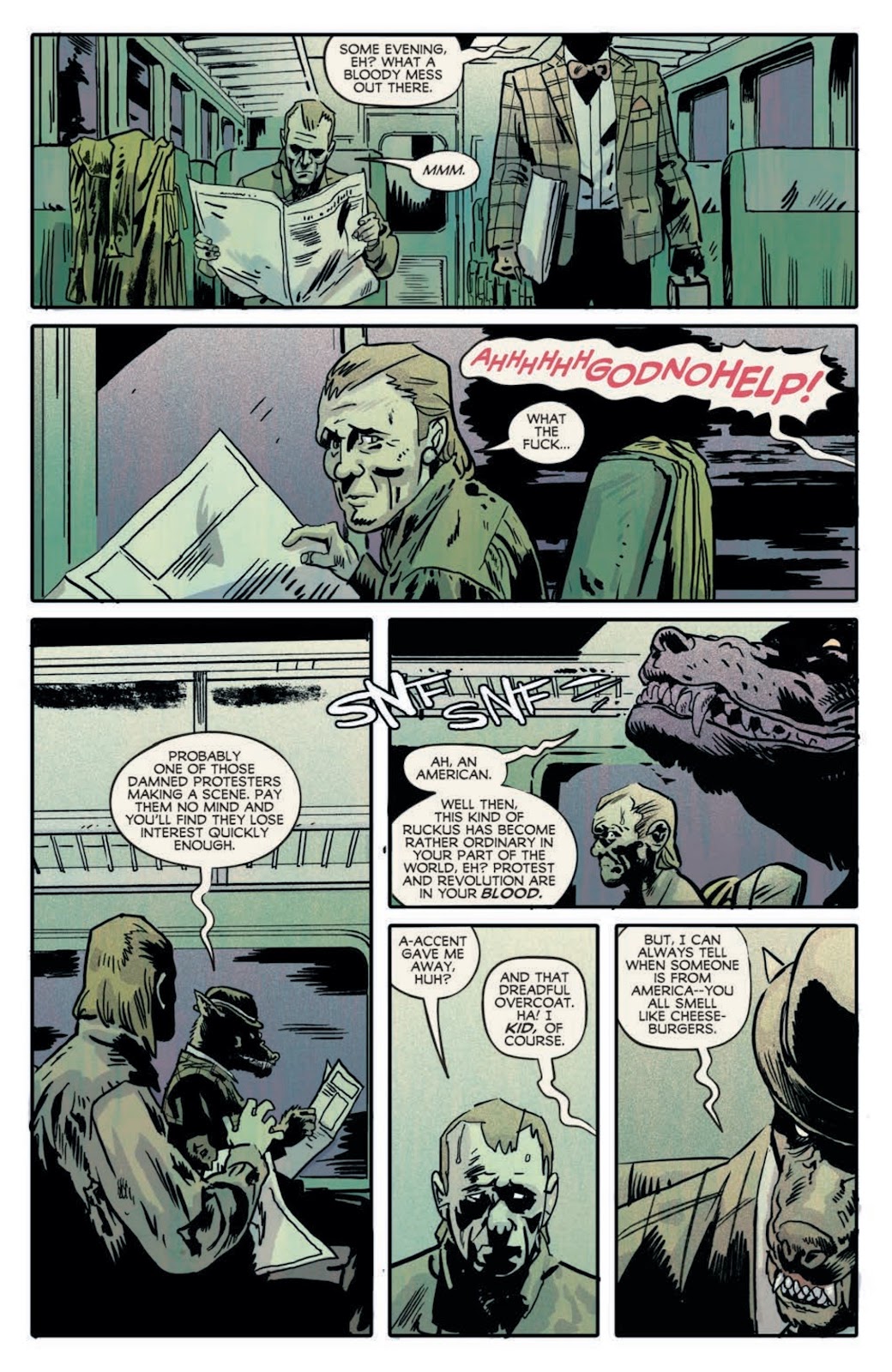 Creepshow: Joe Hill's Wolverton Station issue Full - Page 9