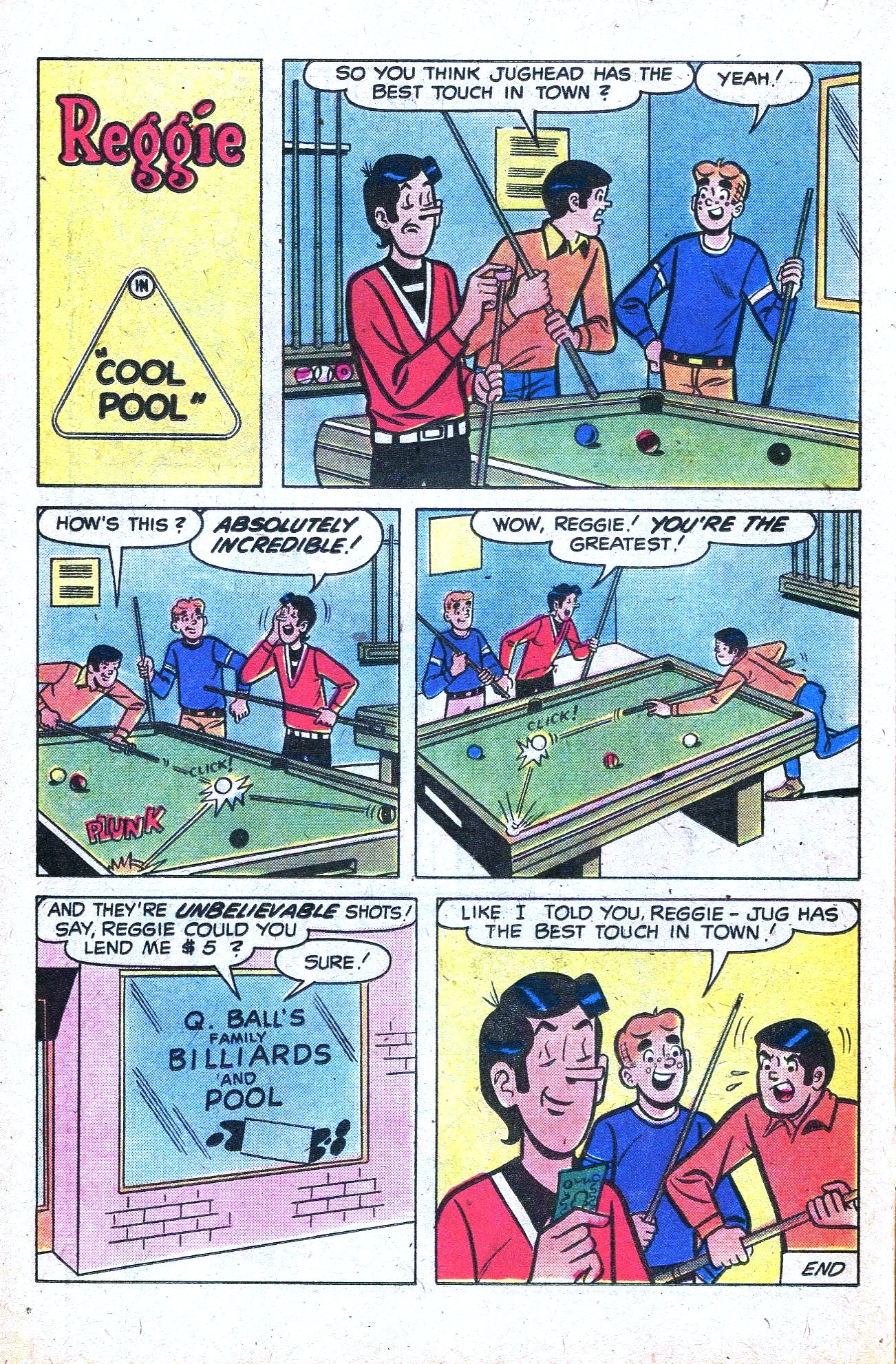 Read online Reggie's Wise Guy Jokes comic -  Issue #48 - 14