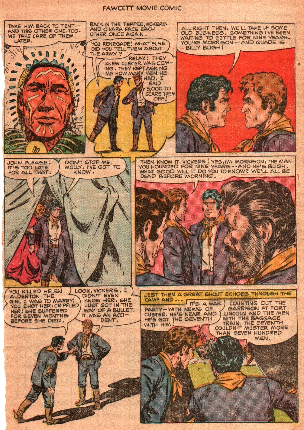 Read online Fawcett Movie Comic comic -  Issue #13 - 28