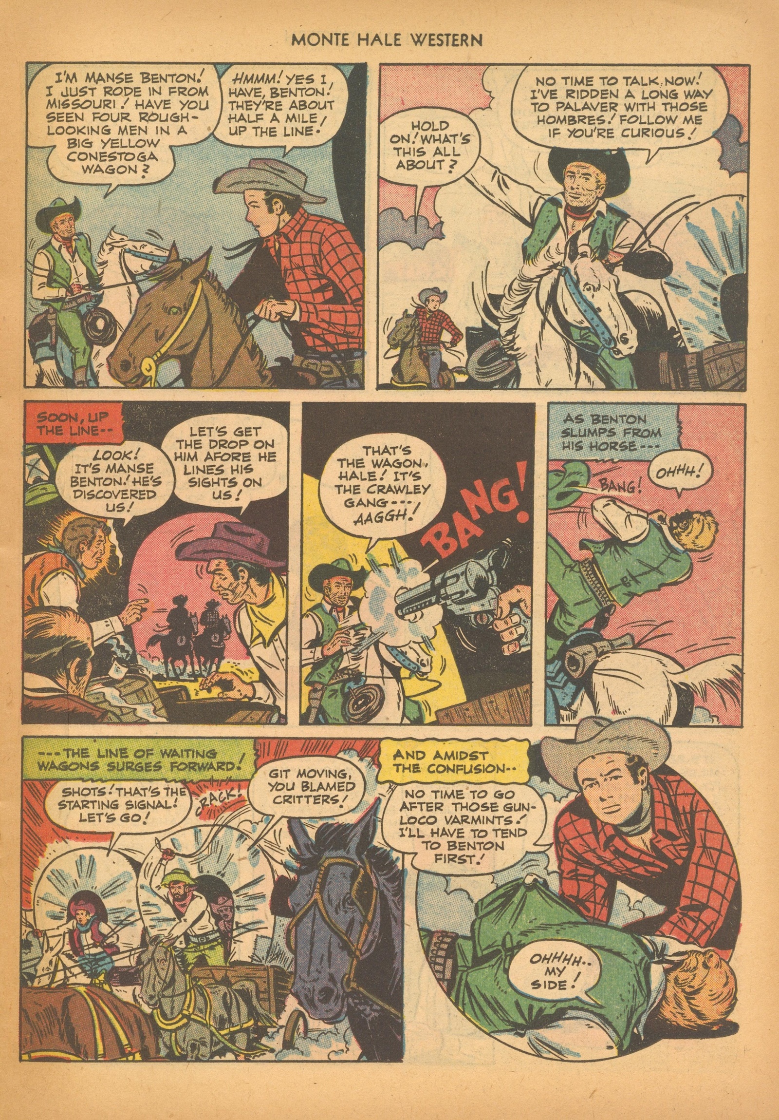 Read online Monte Hale Western comic -  Issue #74 - 15