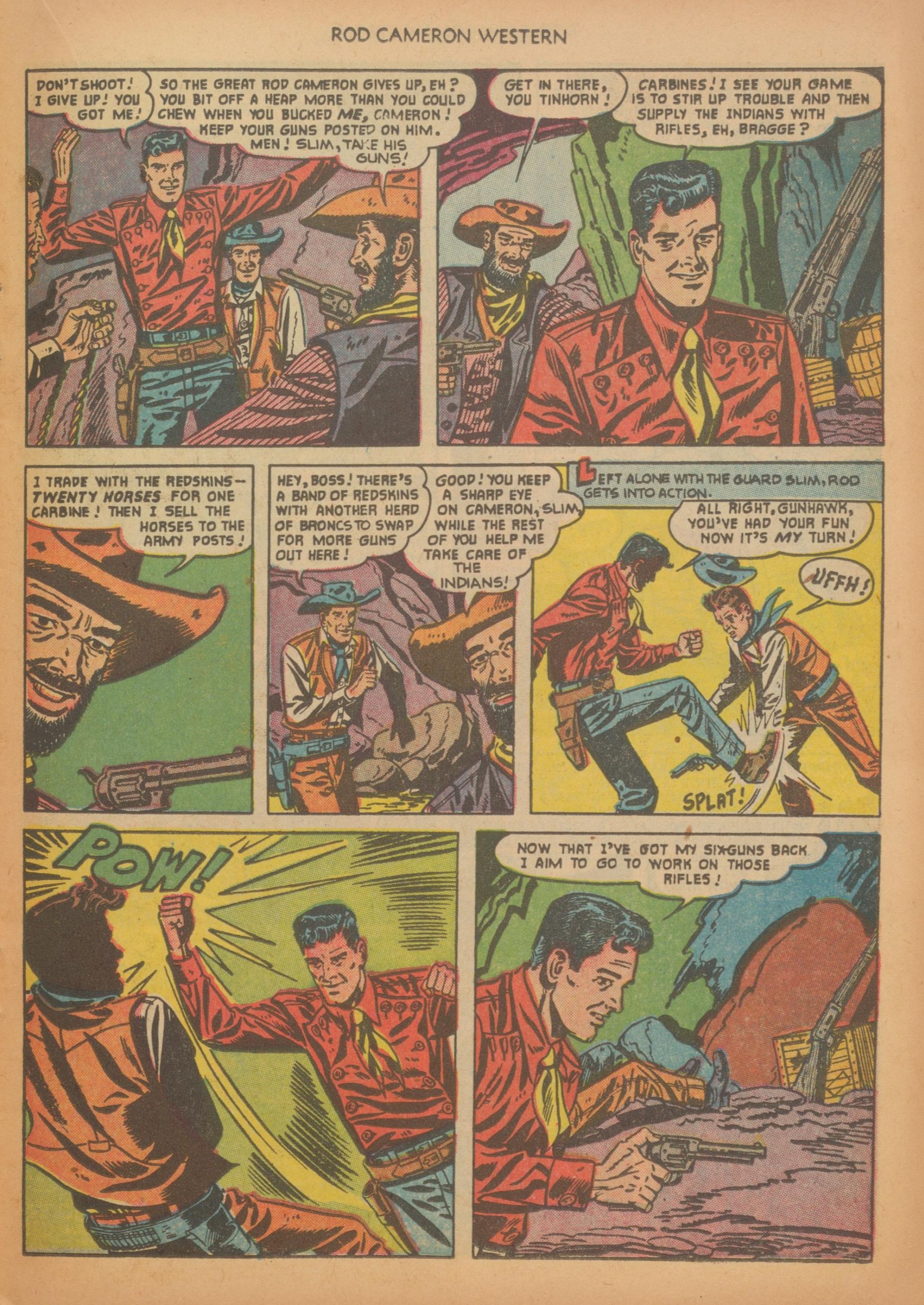 Read online Rod Cameron Western comic -  Issue #12 - 15