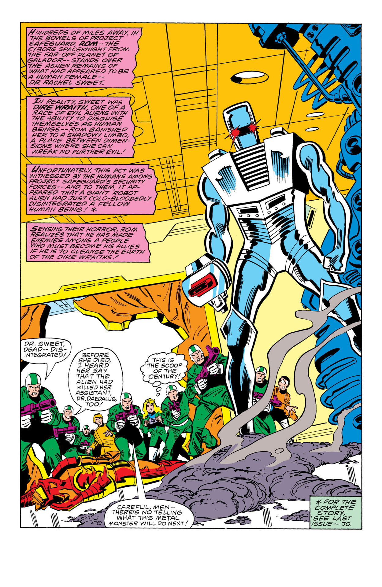 Read online Rom: The Original Marvel Years Omnibus comic -  Issue # TPB (Part 3) - 28