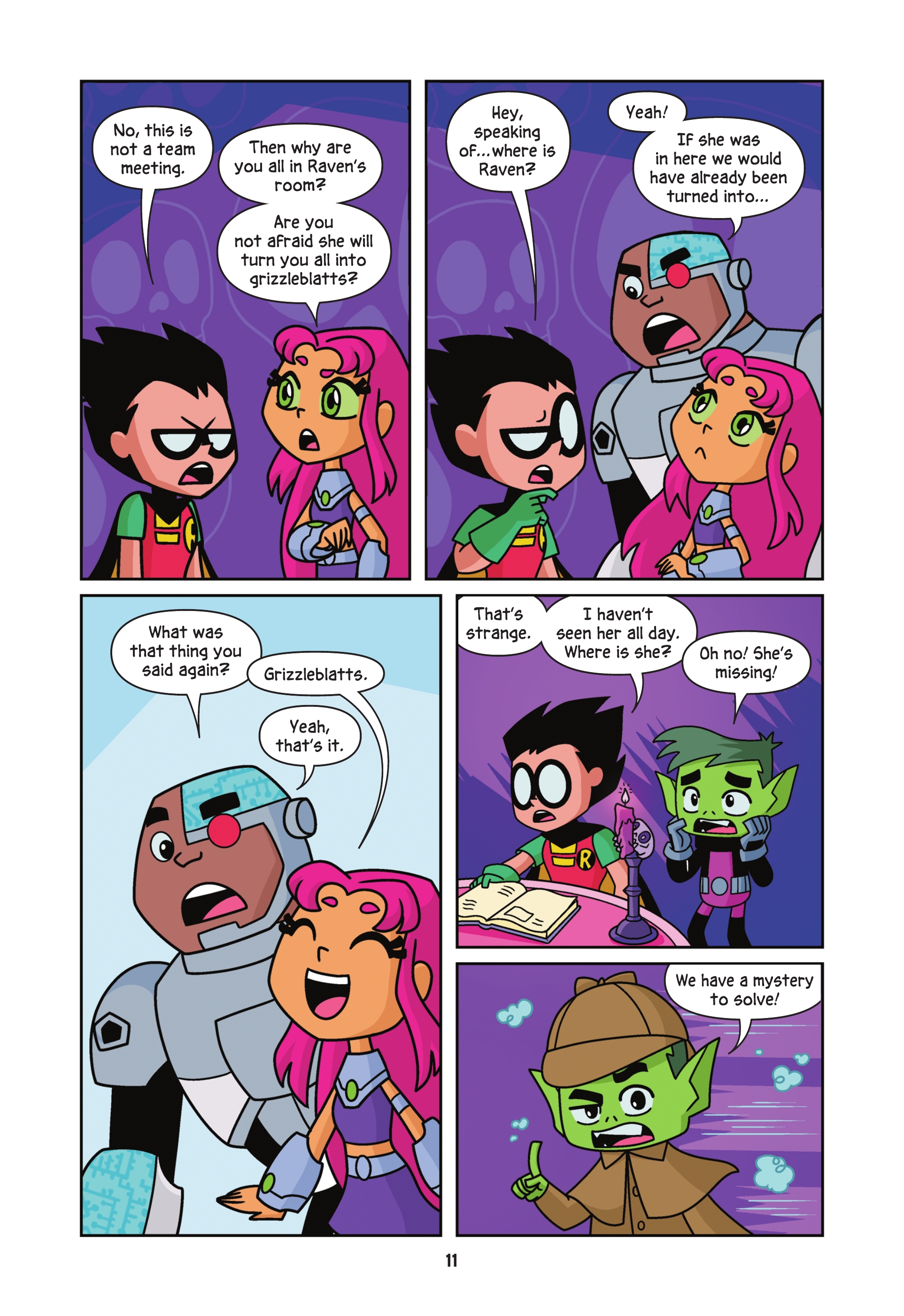 Read online Teen Titans Go! To the Library! comic -  Issue # TPB (Part 1) - 10