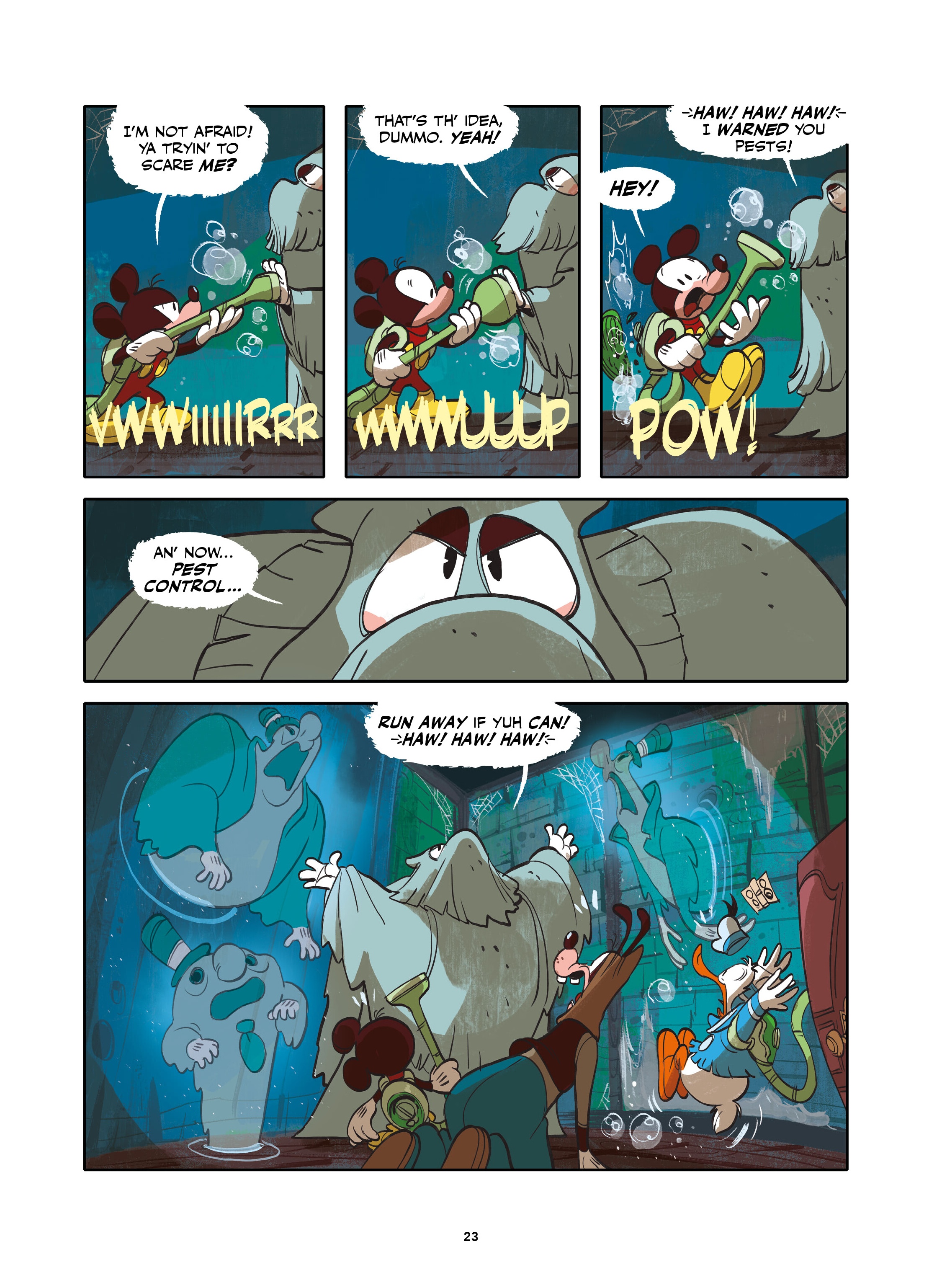 Read online Disney Once Upon a Mouse… In the Future comic -  Issue # TPB (Part 1) - 24