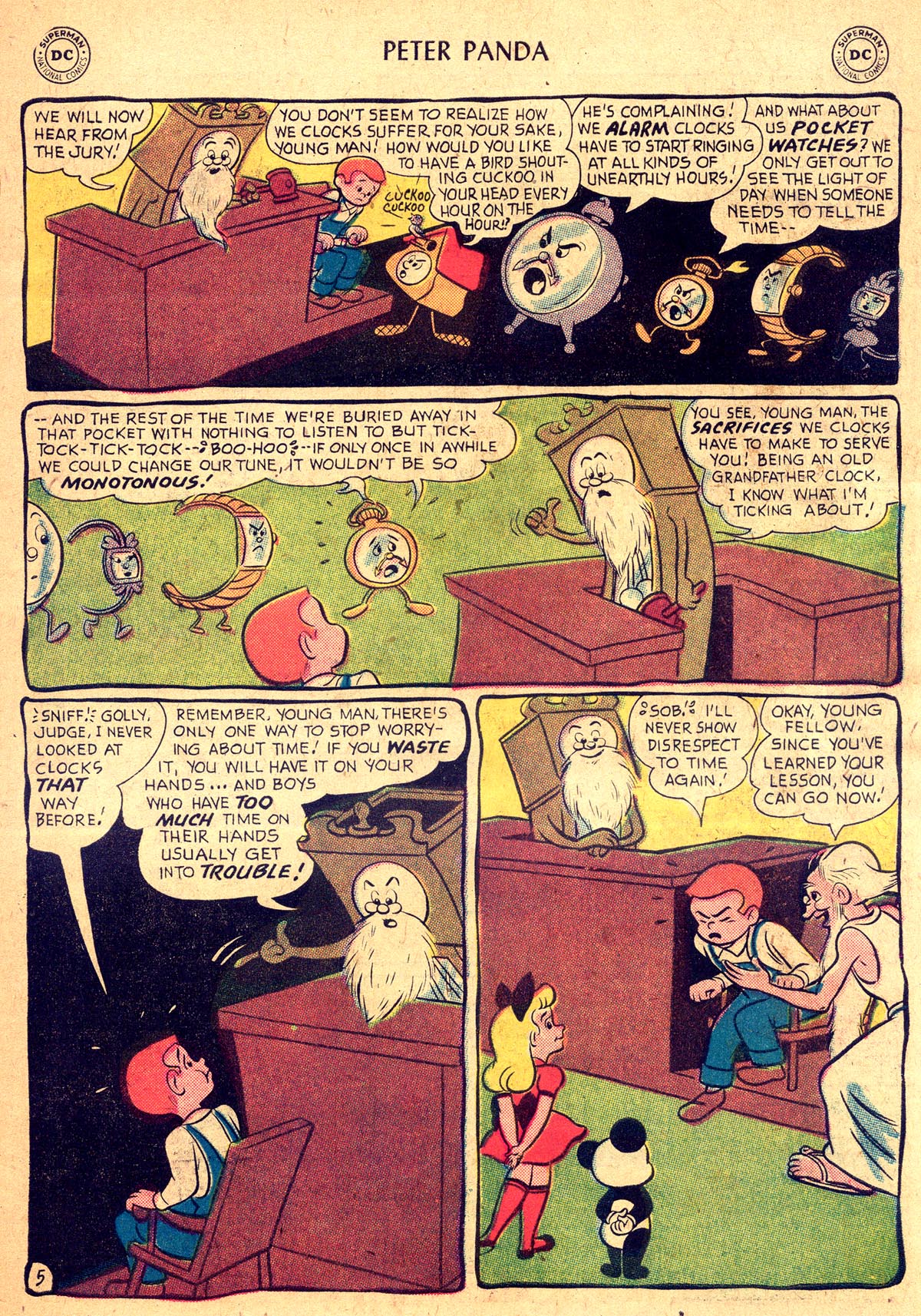 Read online Peter Panda comic -  Issue #28 - 31