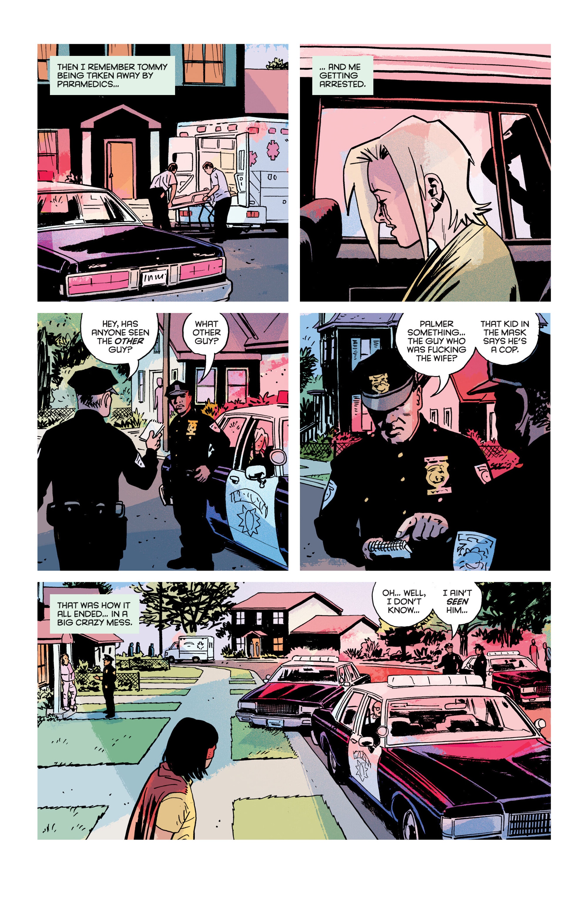 Read online Where the Body Was comic -  Issue # TPB - 114