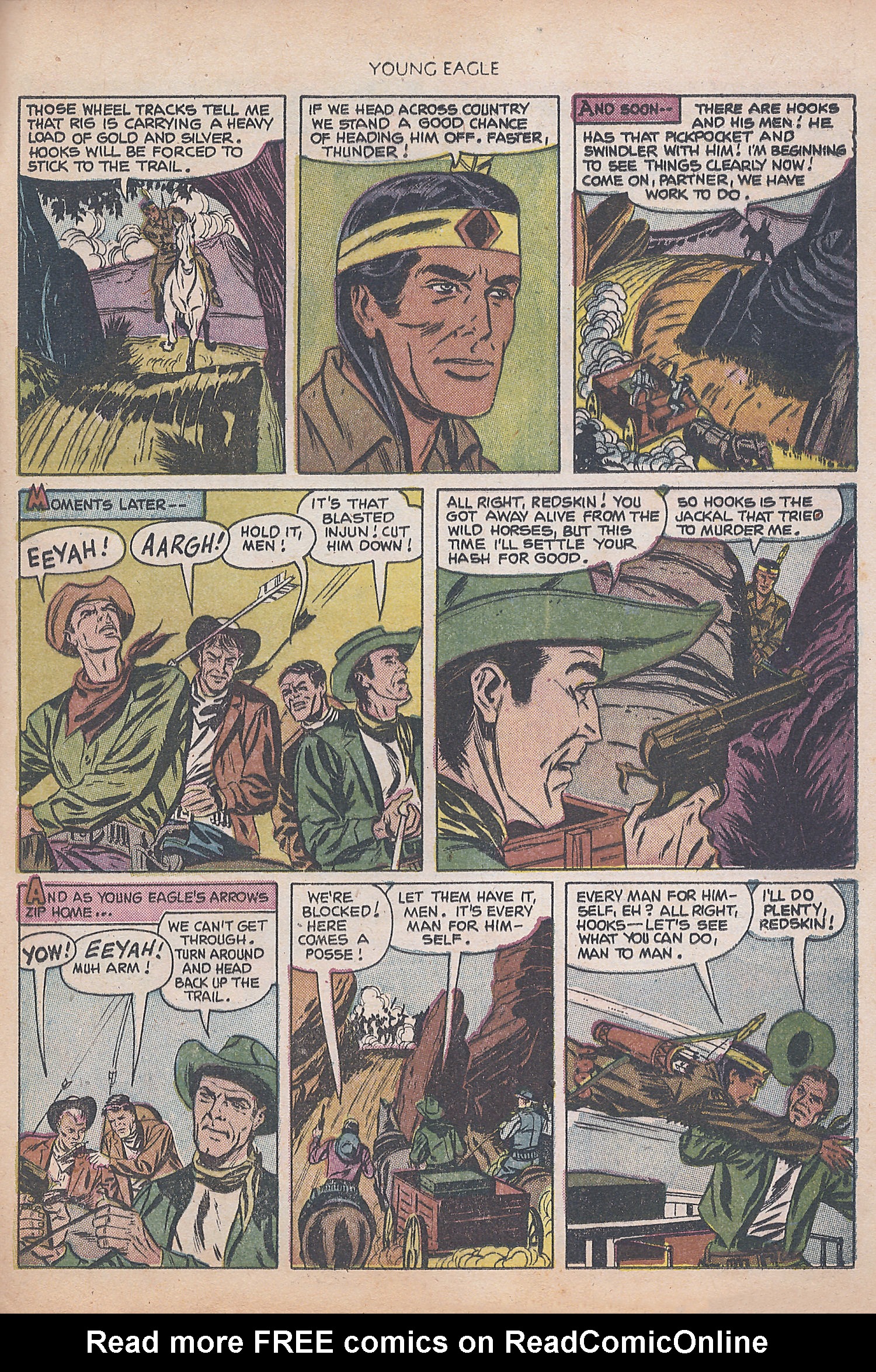 Read online Young Eagle comic -  Issue #8 - 33