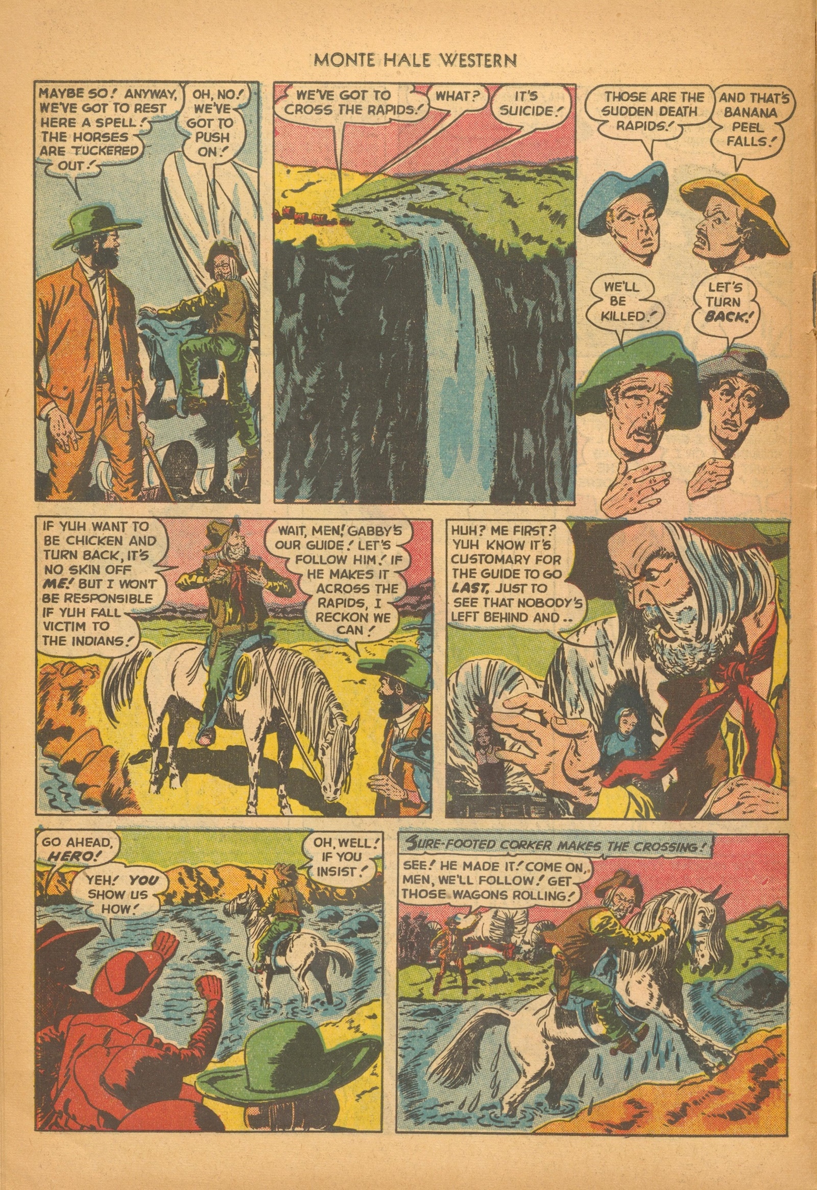 Read online Monte Hale Western comic -  Issue #76 - 14