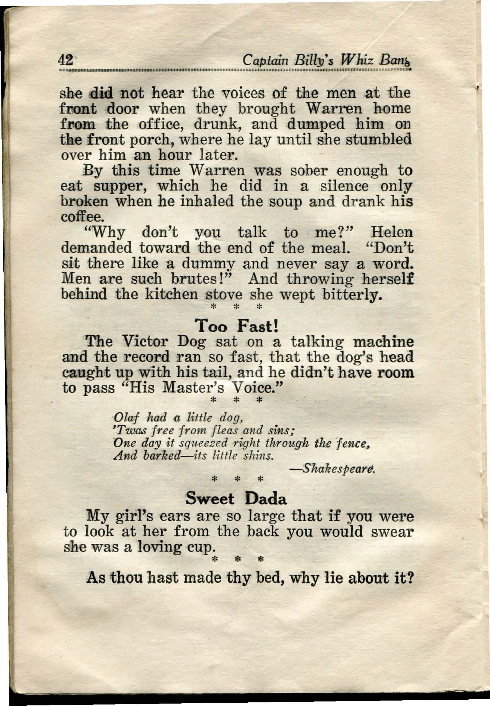 Read online Captain Billy's Whiz Bang comic -  Issue #31 - 44