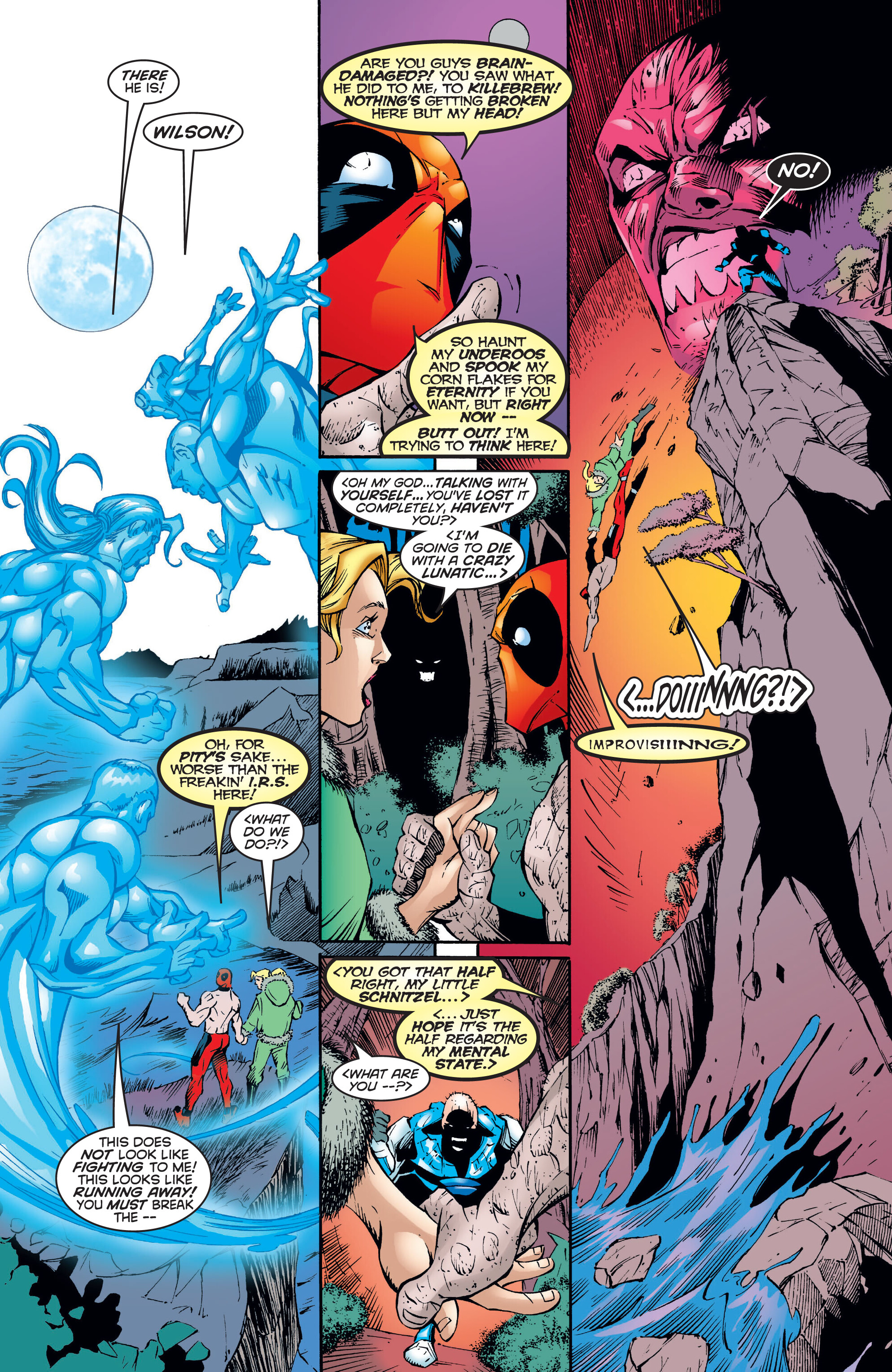 Read online Deadpool Epic Collection comic -  Issue # Drowning Man (Part 4) - 38