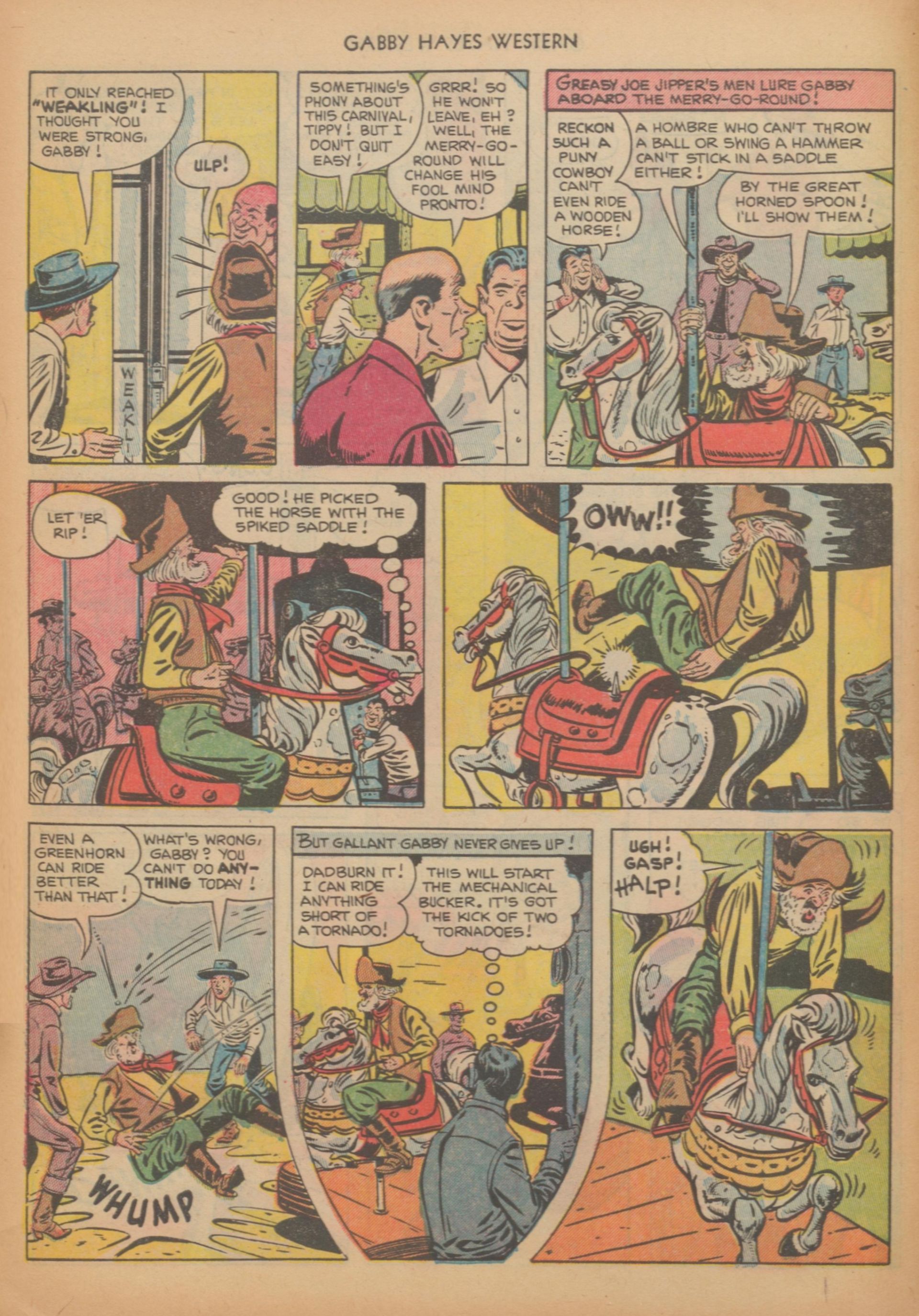 Read online Gabby Hayes Western comic -  Issue #41 - 6