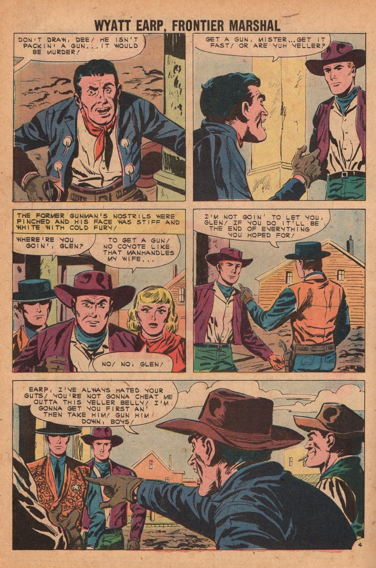 Read online Wyatt Earp Frontier Marshal comic -  Issue #37 - 32