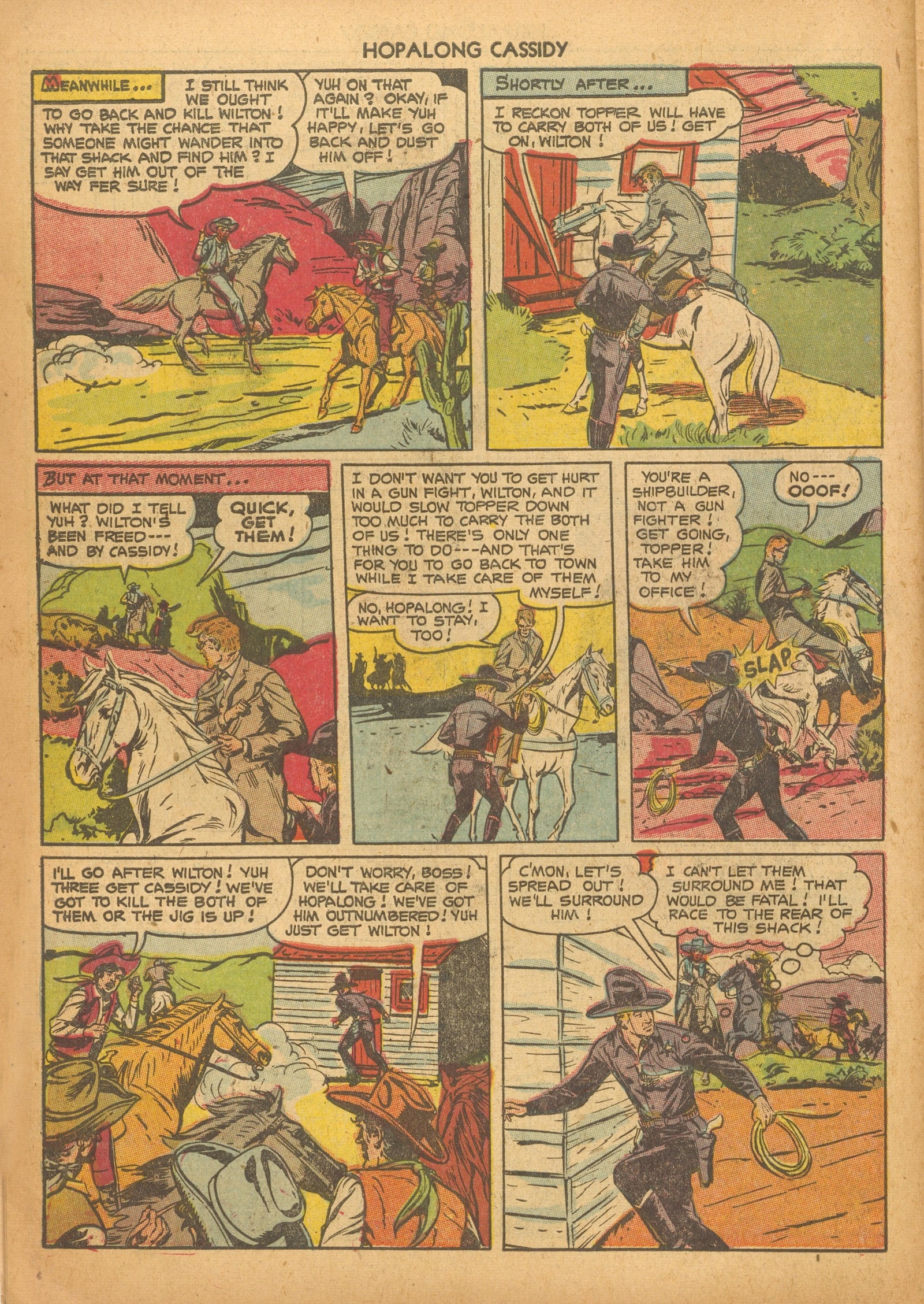 Read online Hopalong Cassidy comic -  Issue #83 - 30