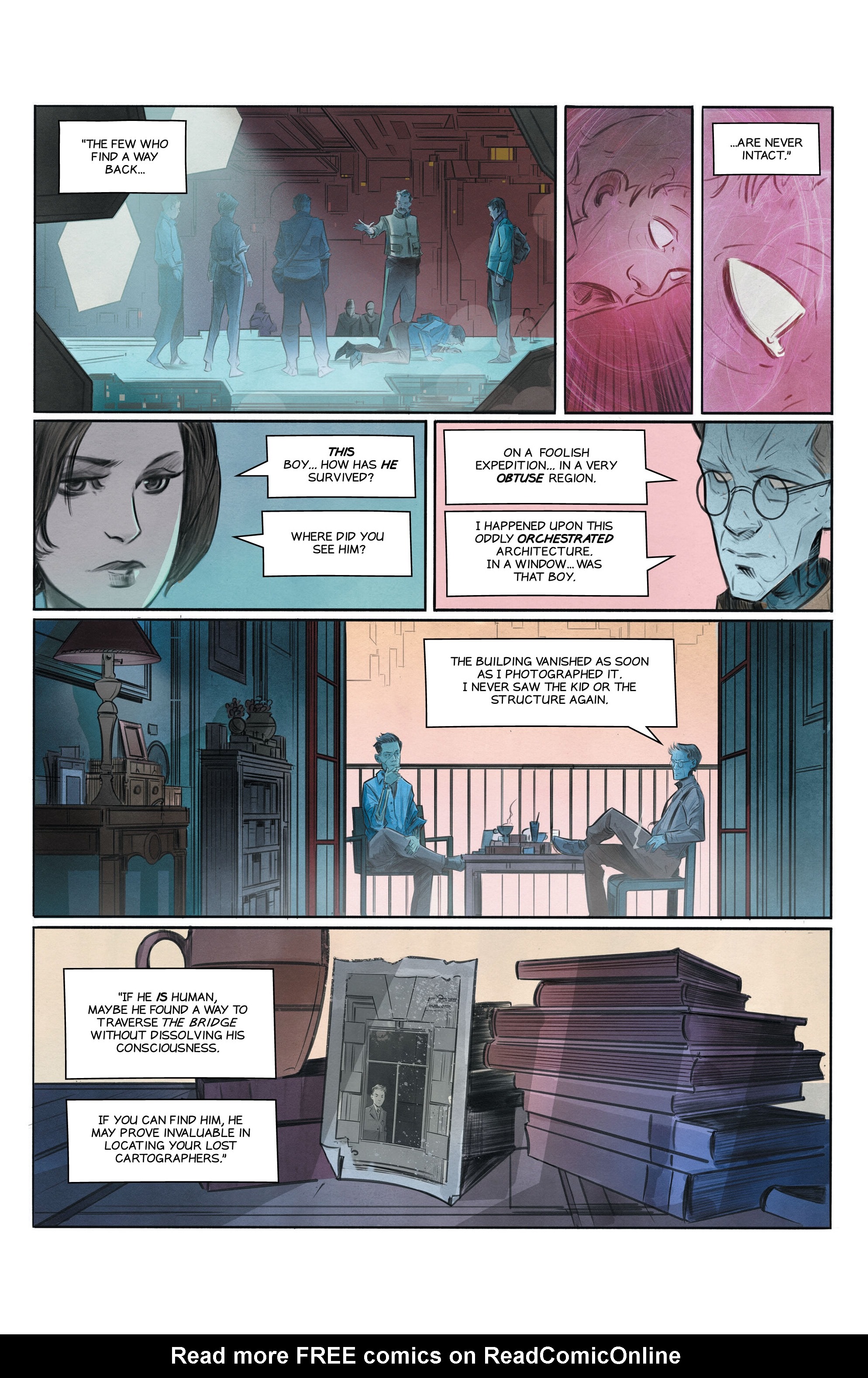 Read online Hexagon Bridge comic -  Issue #5 - 7