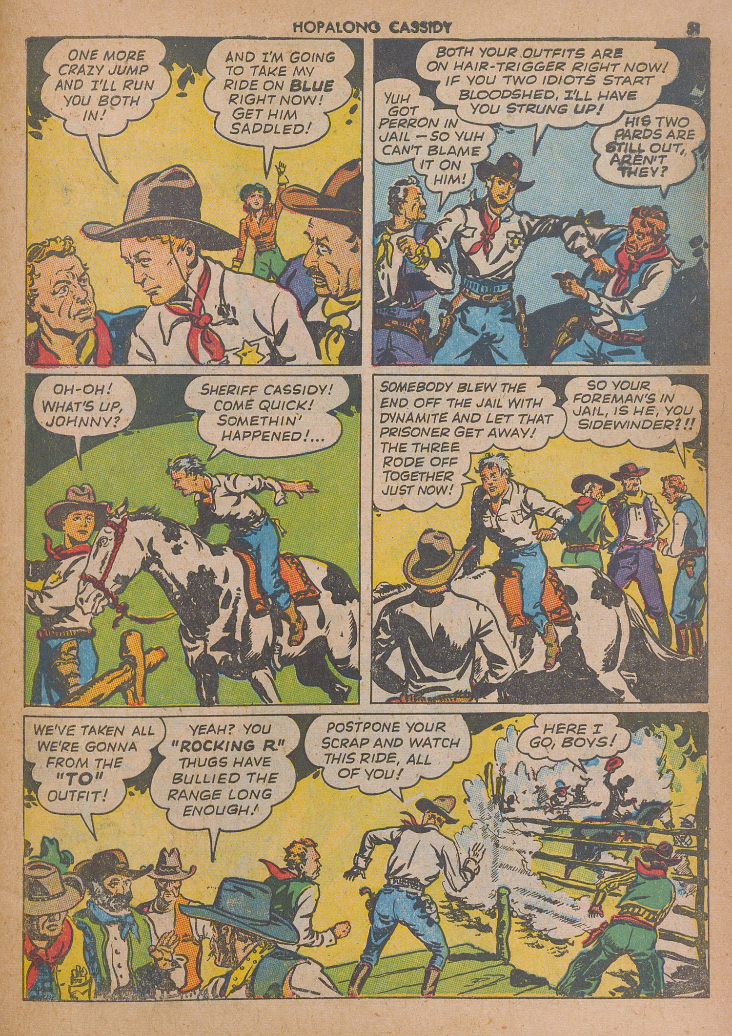 Read online Hopalong Cassidy comic -  Issue #1 - 50