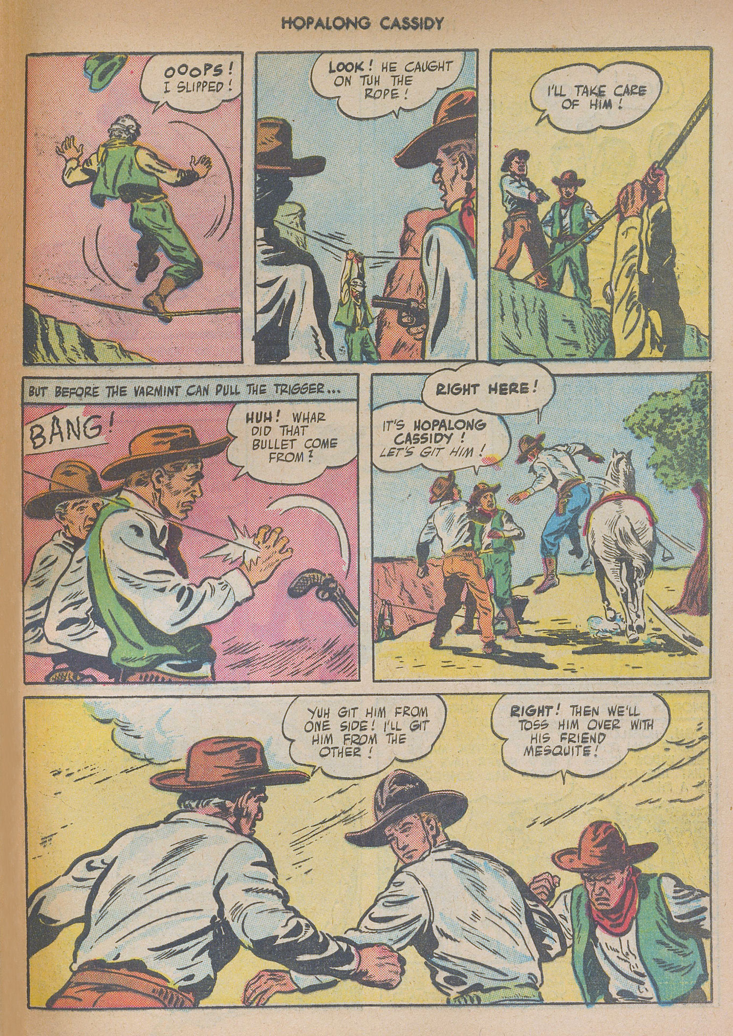 Read online Hopalong Cassidy comic -  Issue #6 - 47