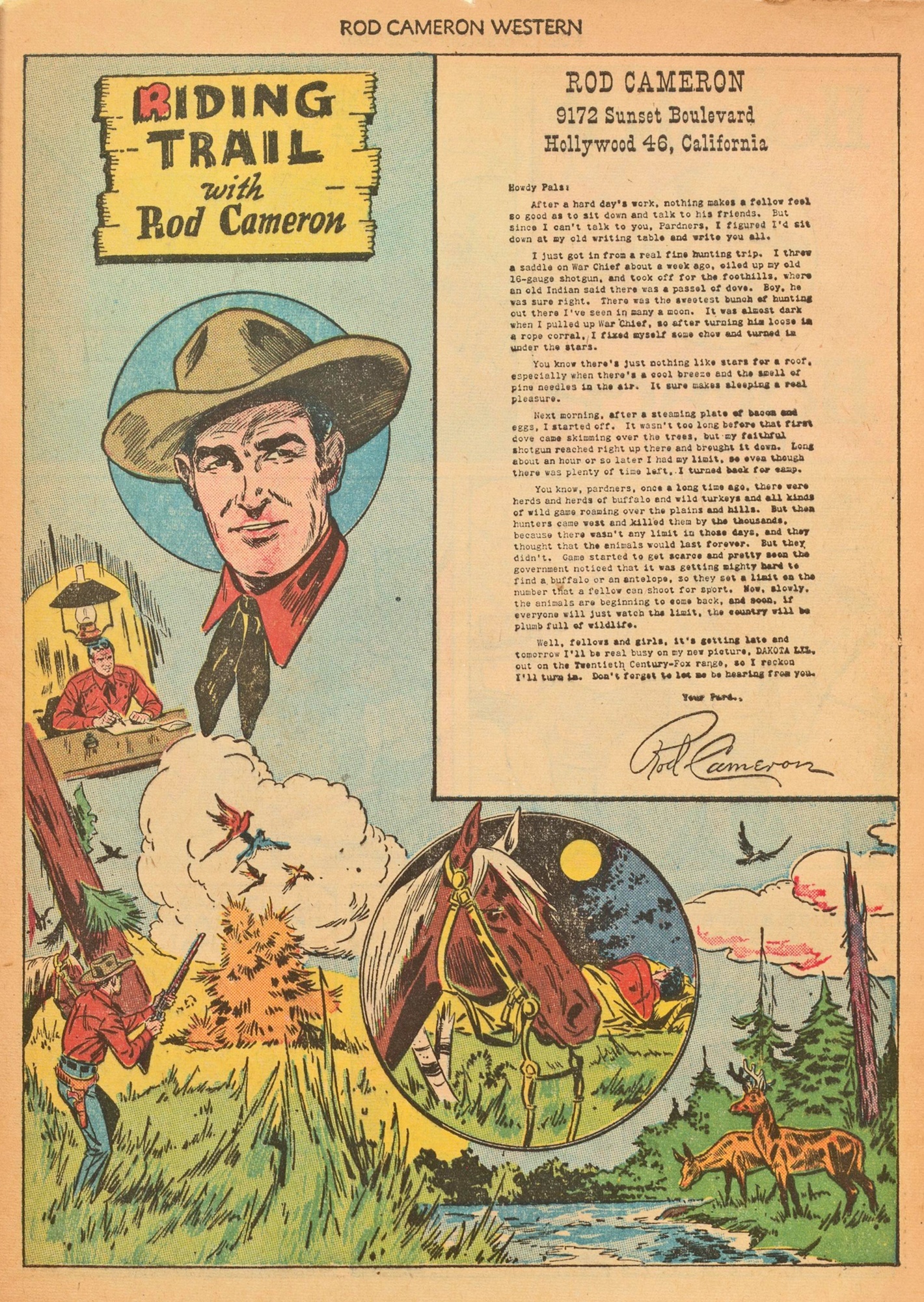 Read online Rod Cameron Western comic -  Issue #2 - 33