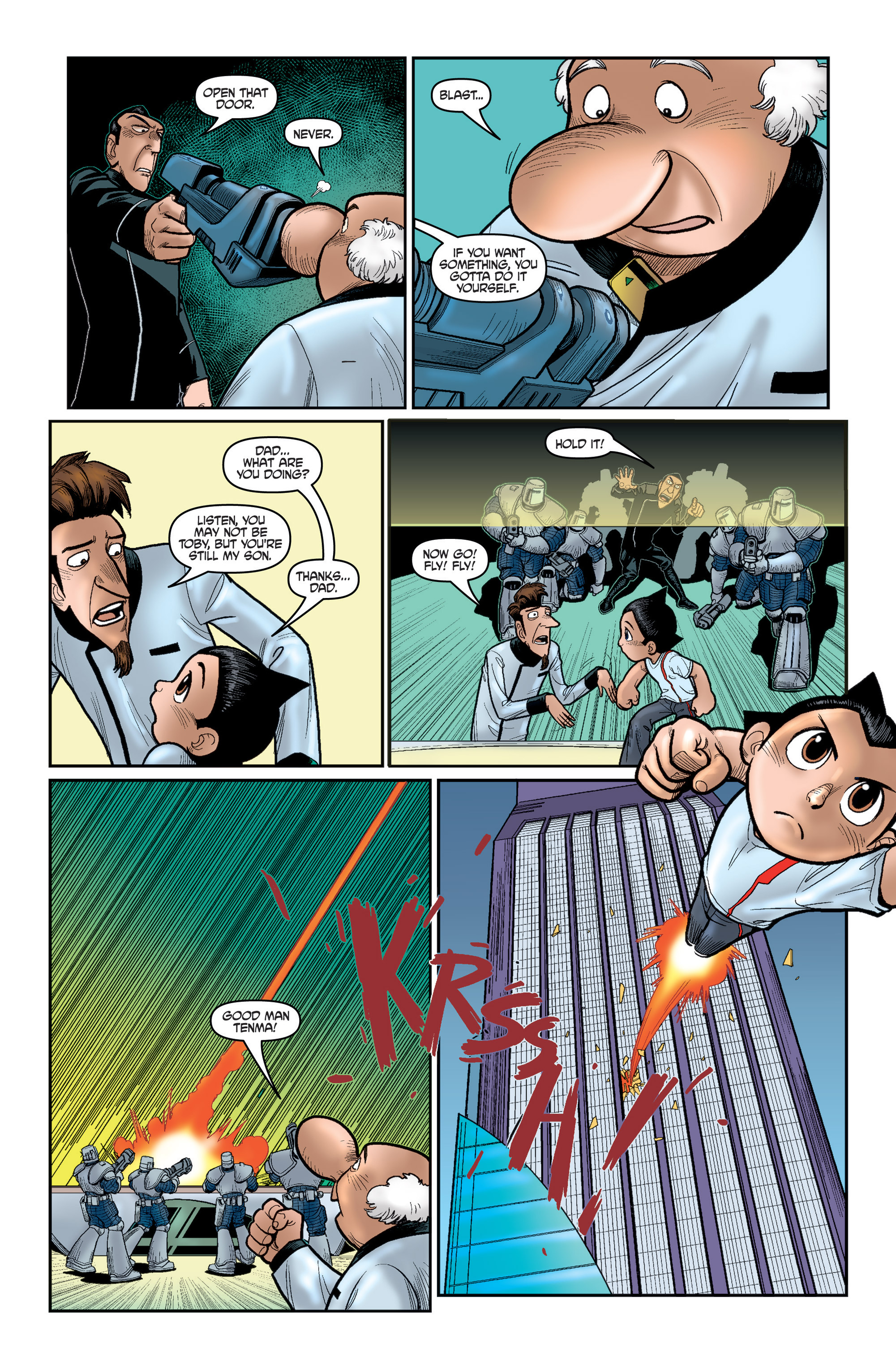 Read online Astro Boy: The Movie: Official Movie Adaptation comic -  Issue #4 - 6