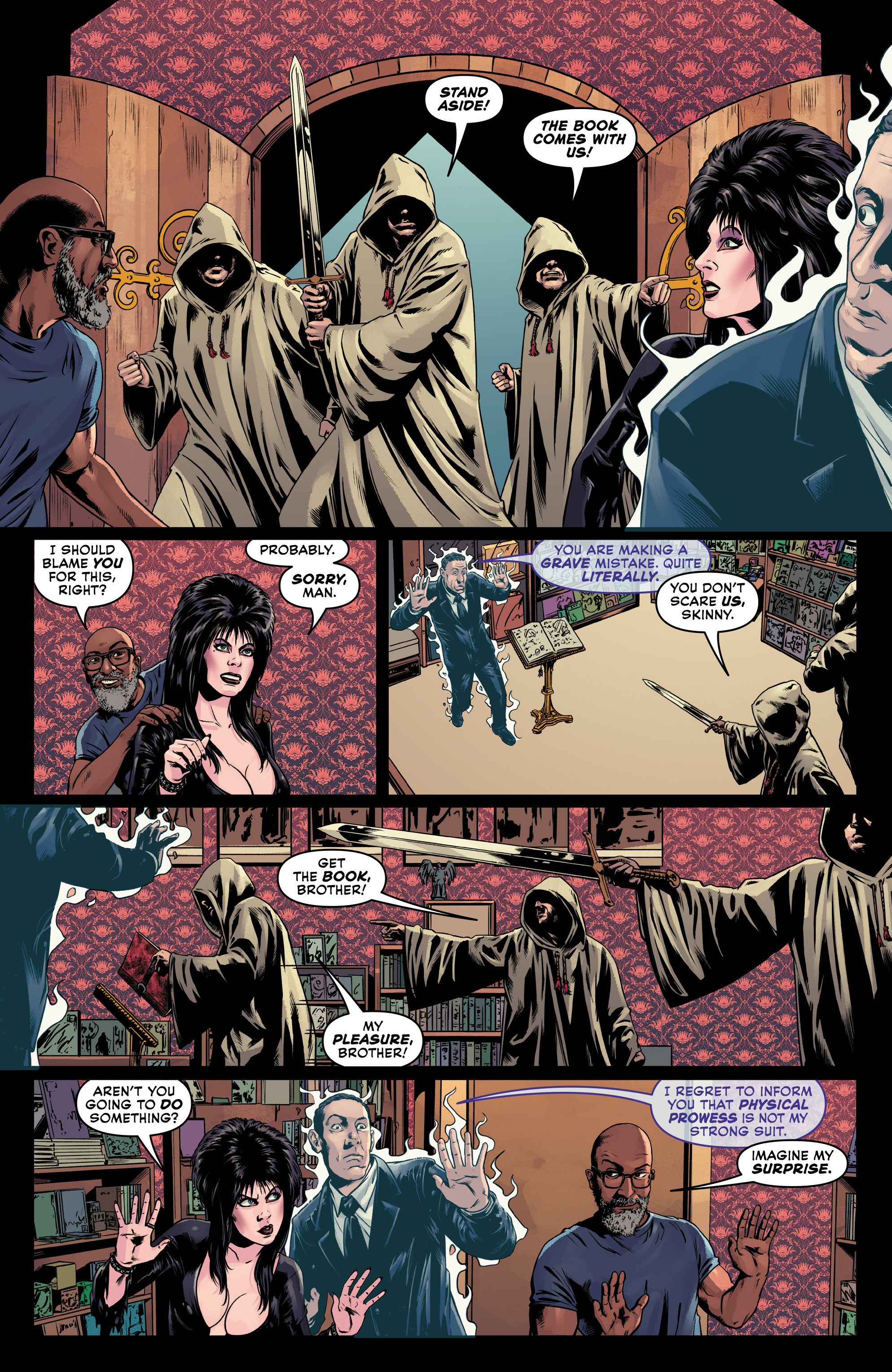 Read online Elvira Meets H.P. Lovecraft comic -  Issue #1 - 21