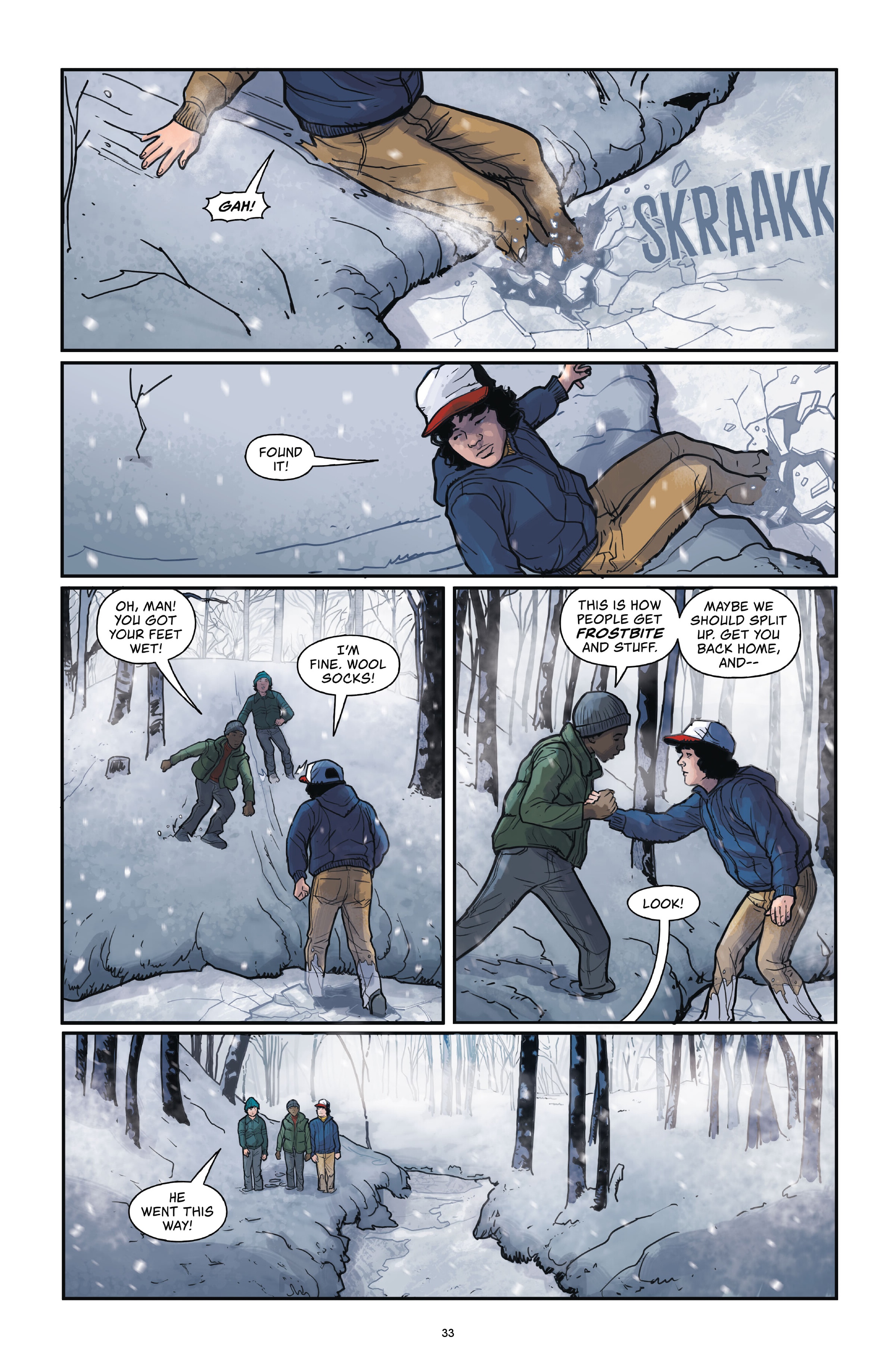 Read online Stranger Things Library Edition comic -  Issue # TPB 3 (Part 1) - 33