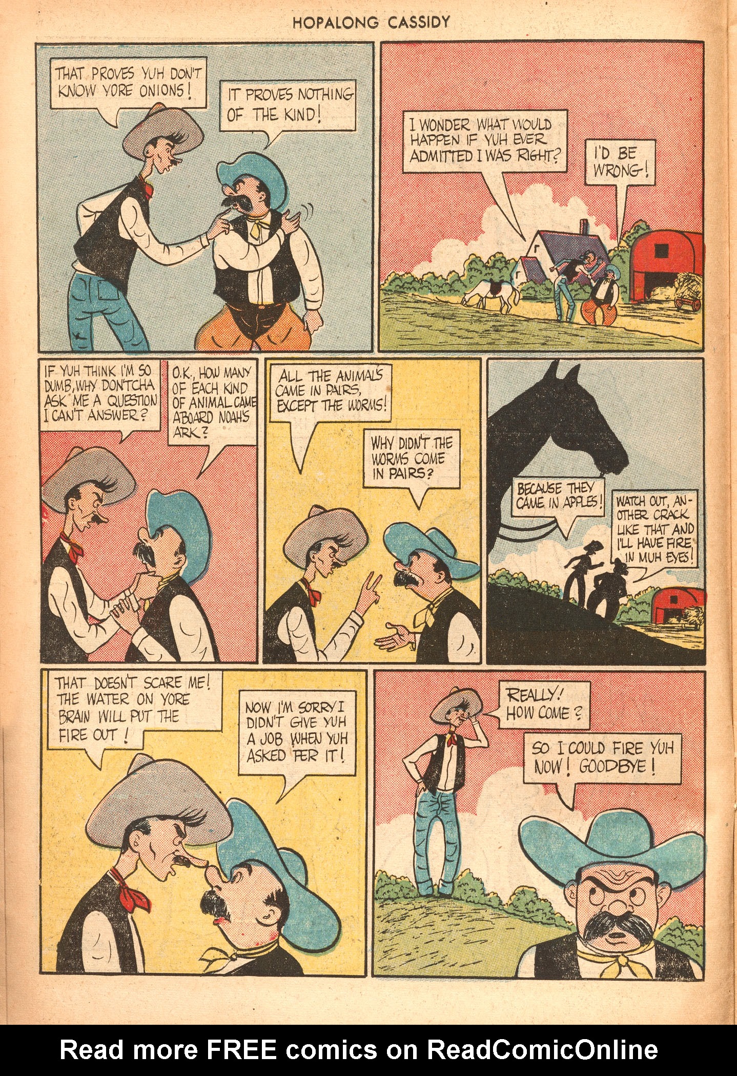 Read online Hopalong Cassidy comic -  Issue #47 - 14