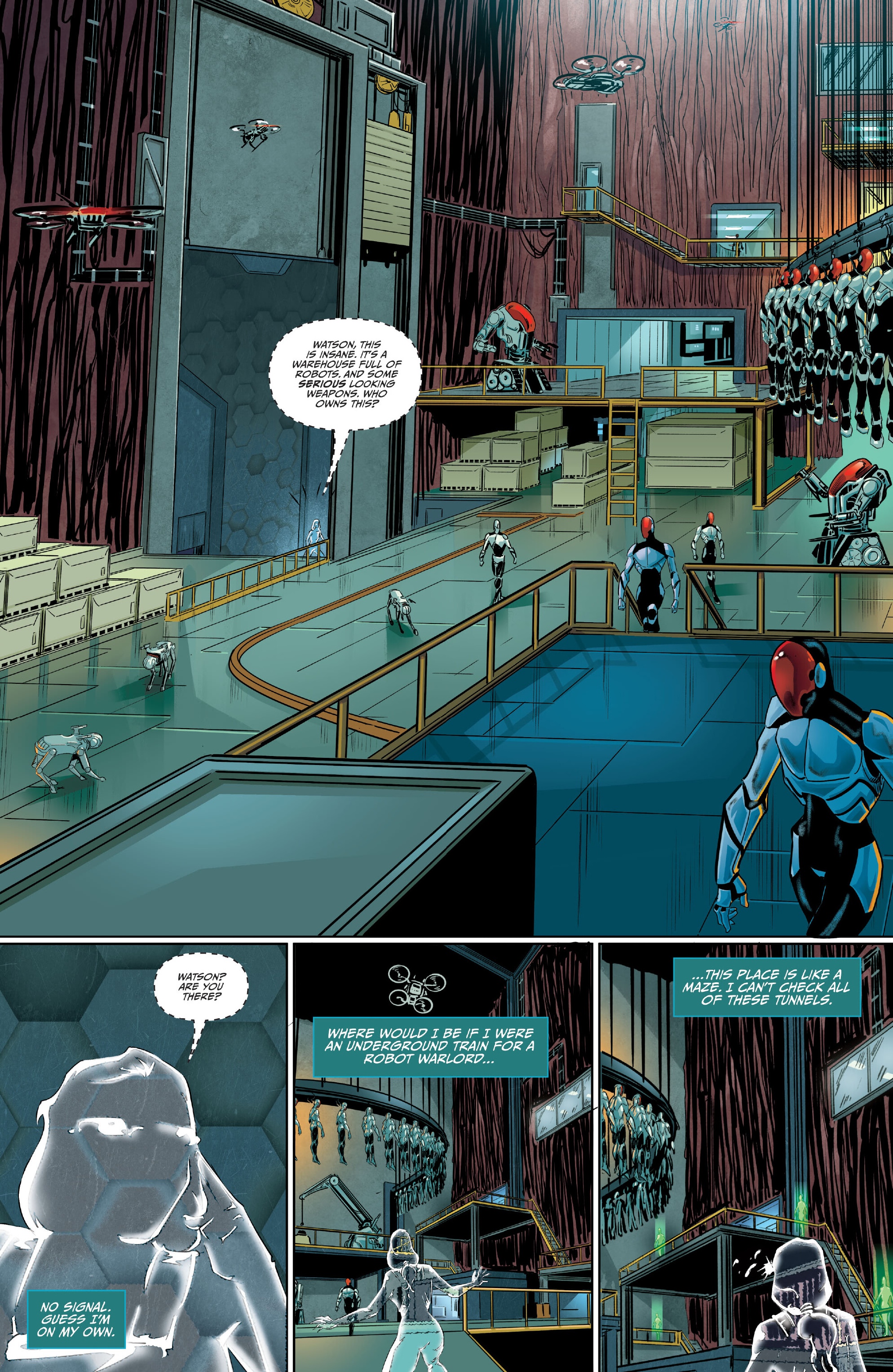 Read online Holmes & Houdini comic -  Issue #1 - 27