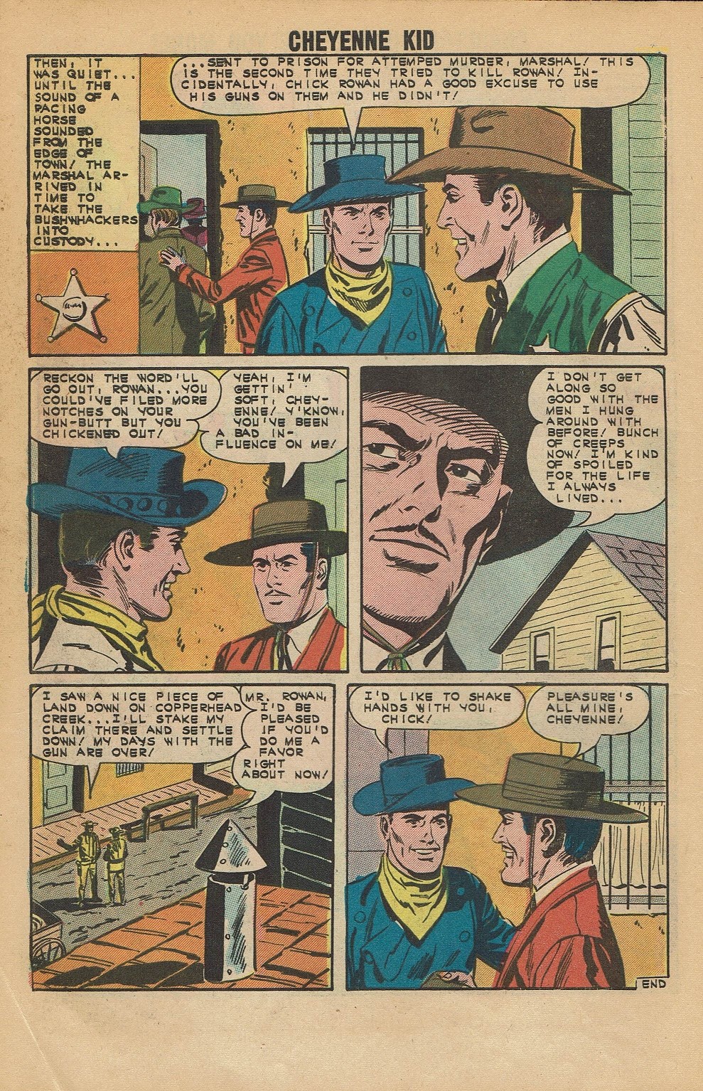 Read online Cheyenne Kid comic -  Issue #43 - 10