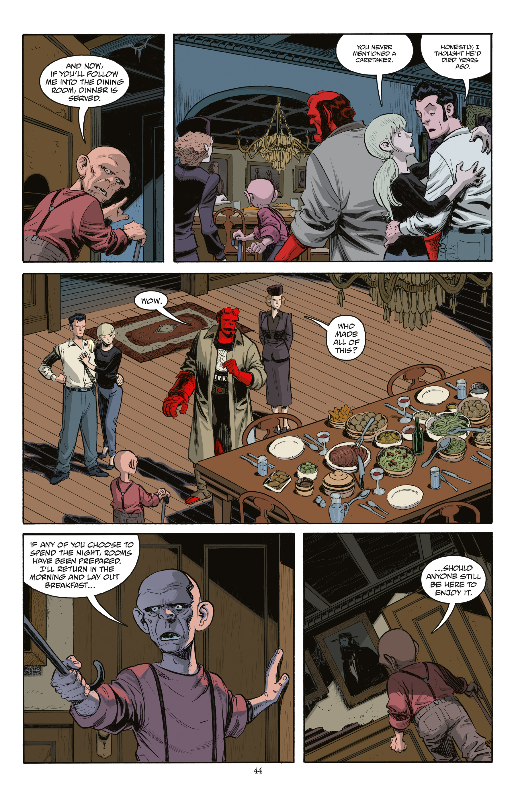 Read online Hellboy and the B.P.R.D.: The Secret of Chesbro House & Others comic -  Issue # TPB (Part 1) - 44