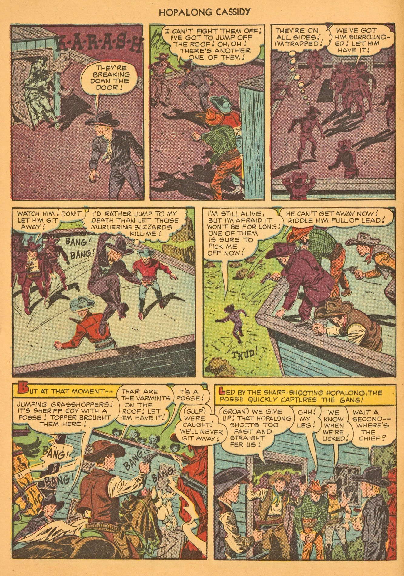 Read online Hopalong Cassidy comic -  Issue #50 - 12