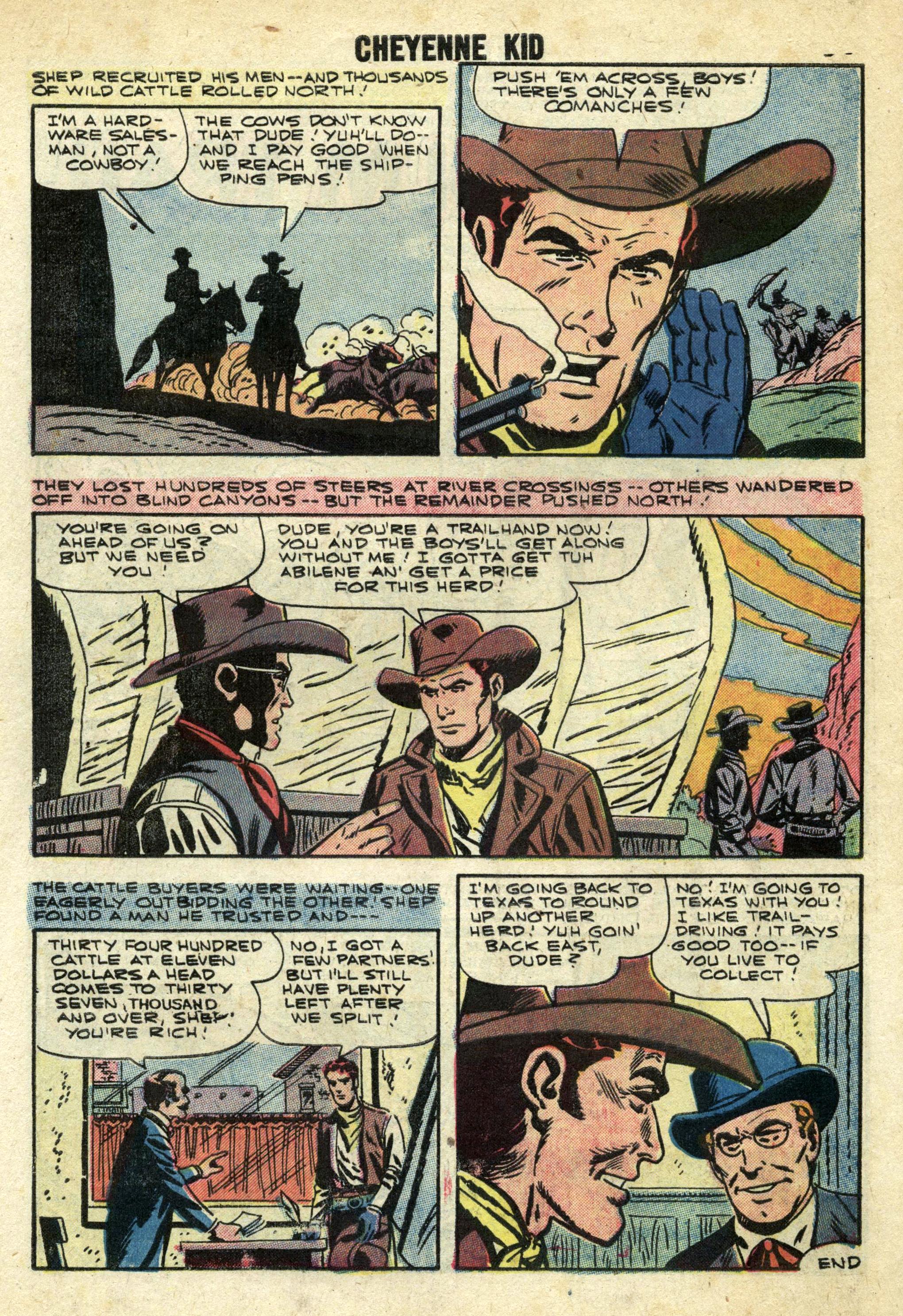 Read online Cheyenne Kid comic -  Issue #14 - 34