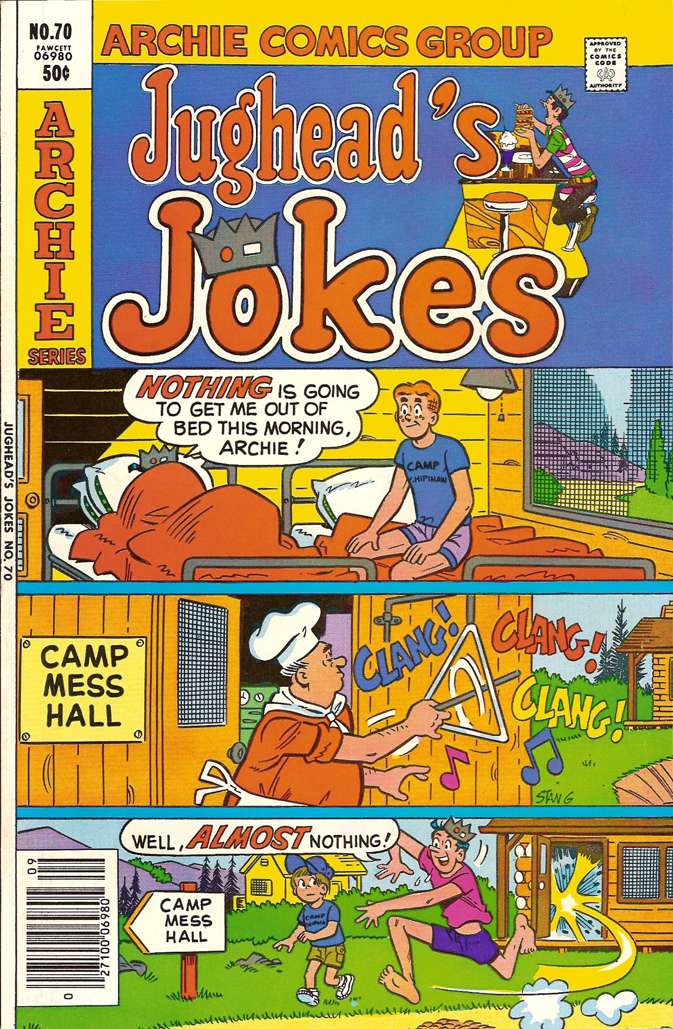 Read online Jughead's Jokes comic -  Issue #70 - 1