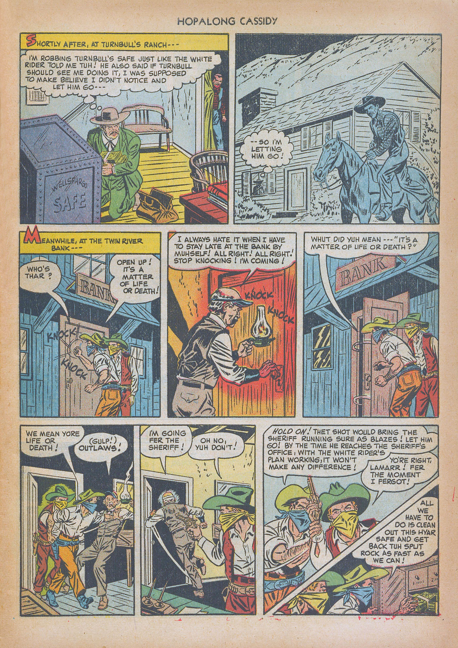 Read online Hopalong Cassidy comic -  Issue #36 - 9