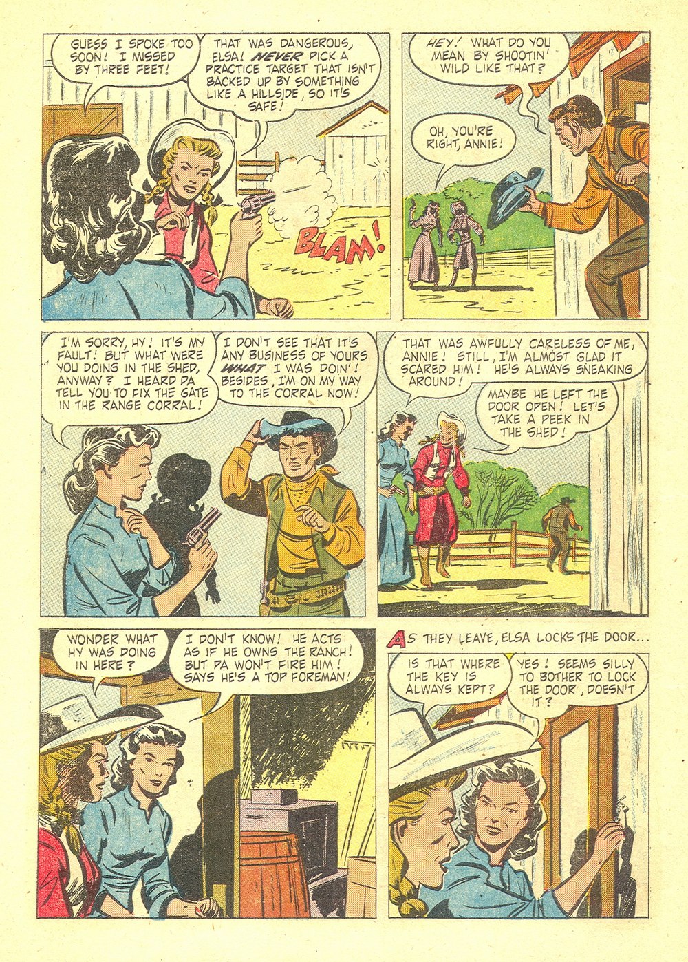 Read online Annie Oakley & Tagg comic -  Issue #5 - 10