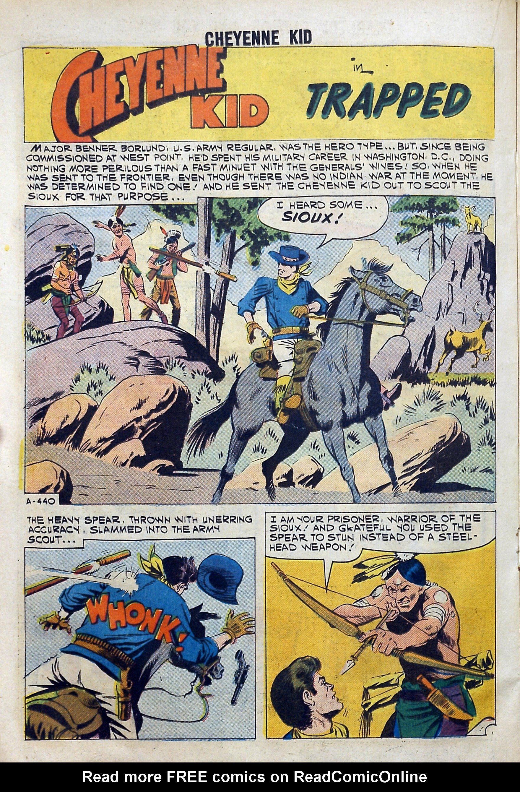 Read online Cheyenne Kid comic -  Issue #31 - 20