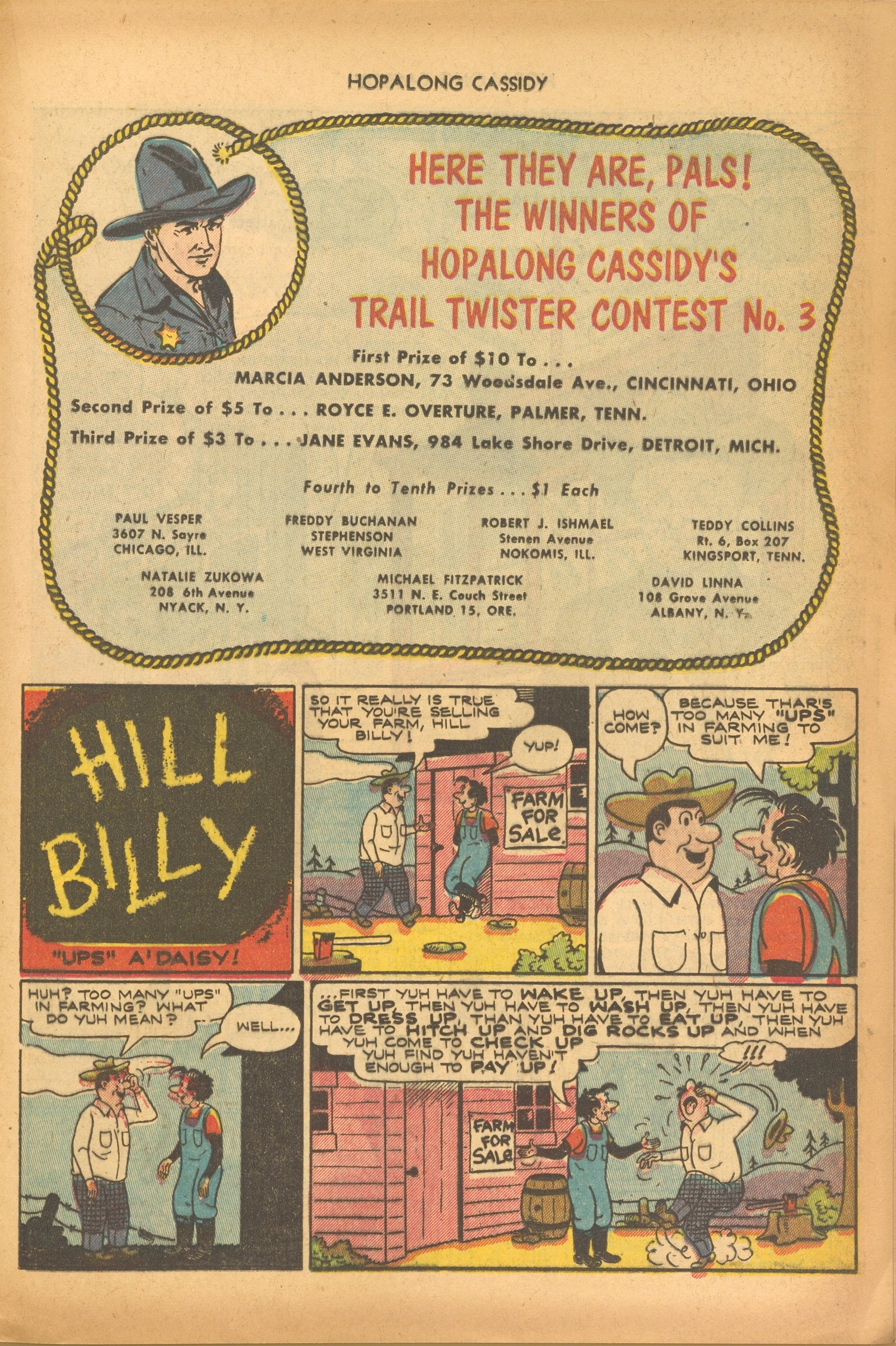Read online Hopalong Cassidy comic -  Issue #72 - 25