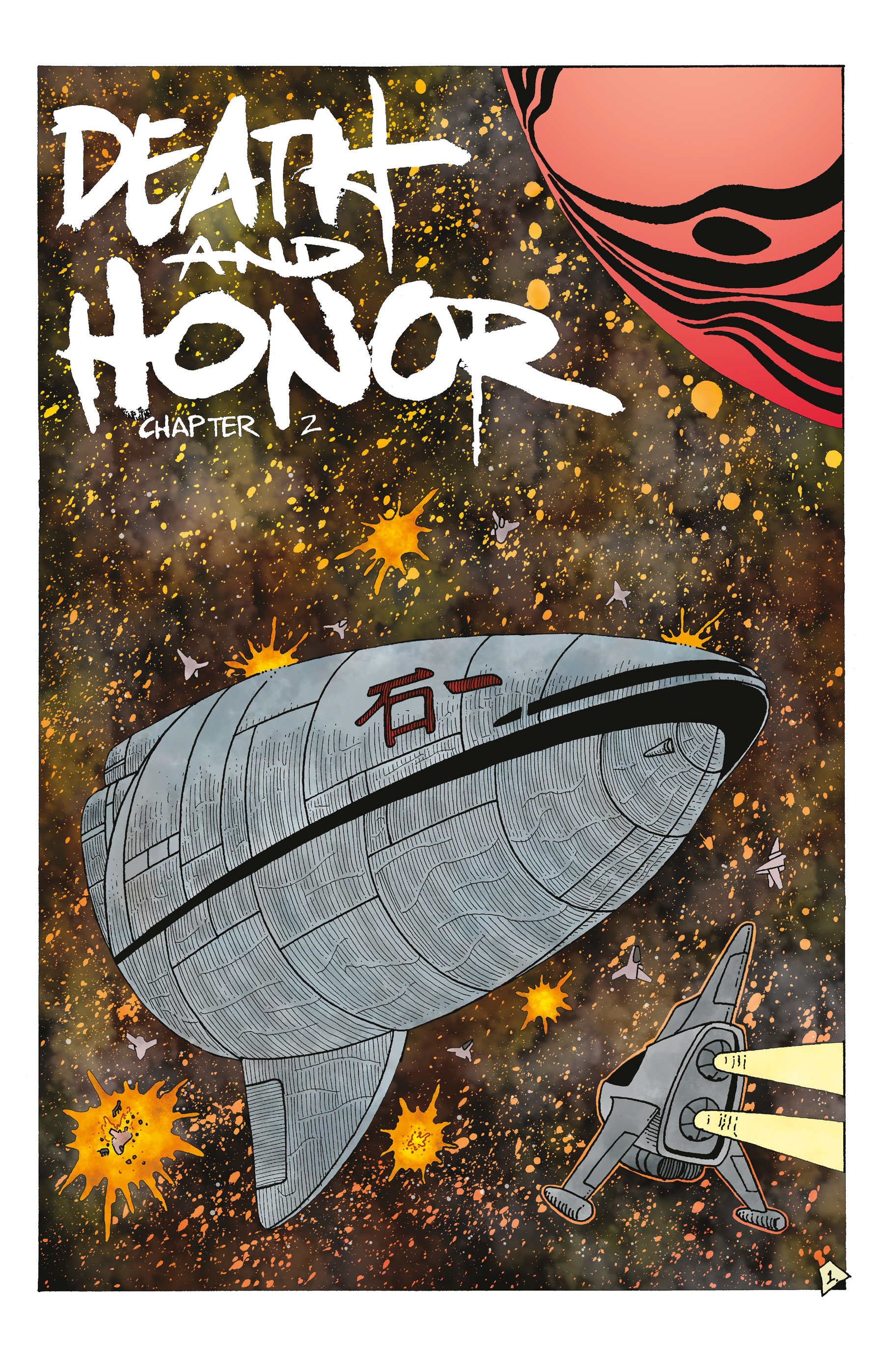 Read online Space Usagi: Death and Honor comic -  Issue #2 - 3